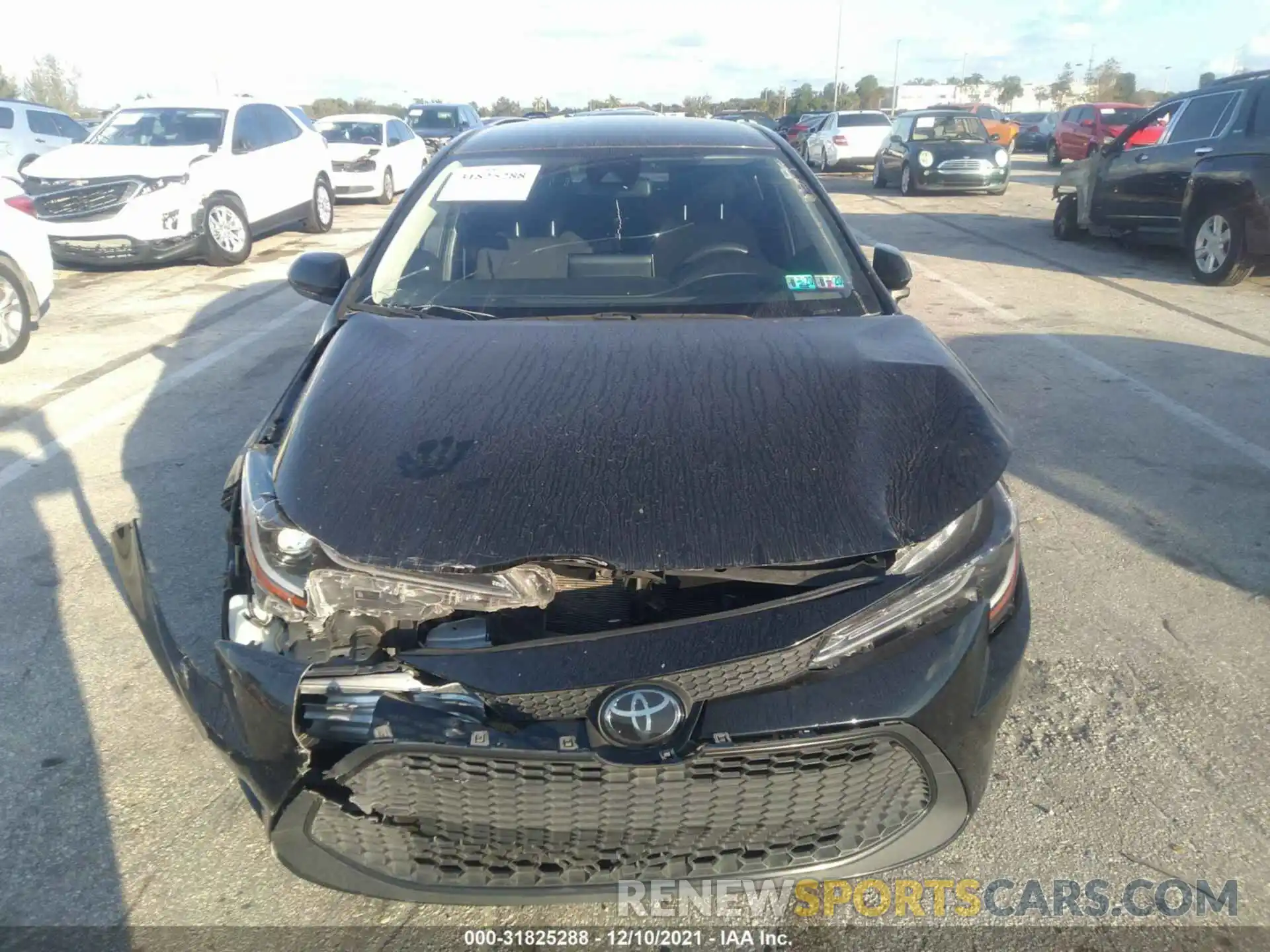 6 Photograph of a damaged car JTDEPRAE5LJ038189 TOYOTA COROLLA 2020