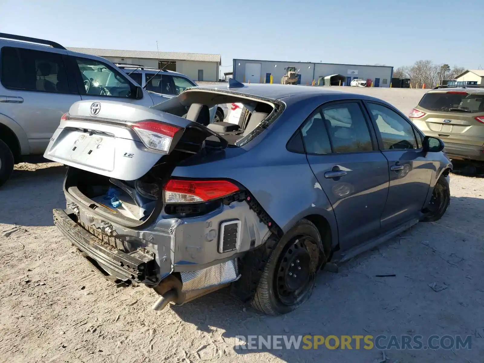 4 Photograph of a damaged car JTDEPRAE5LJ038337 TOYOTA COROLLA 2020