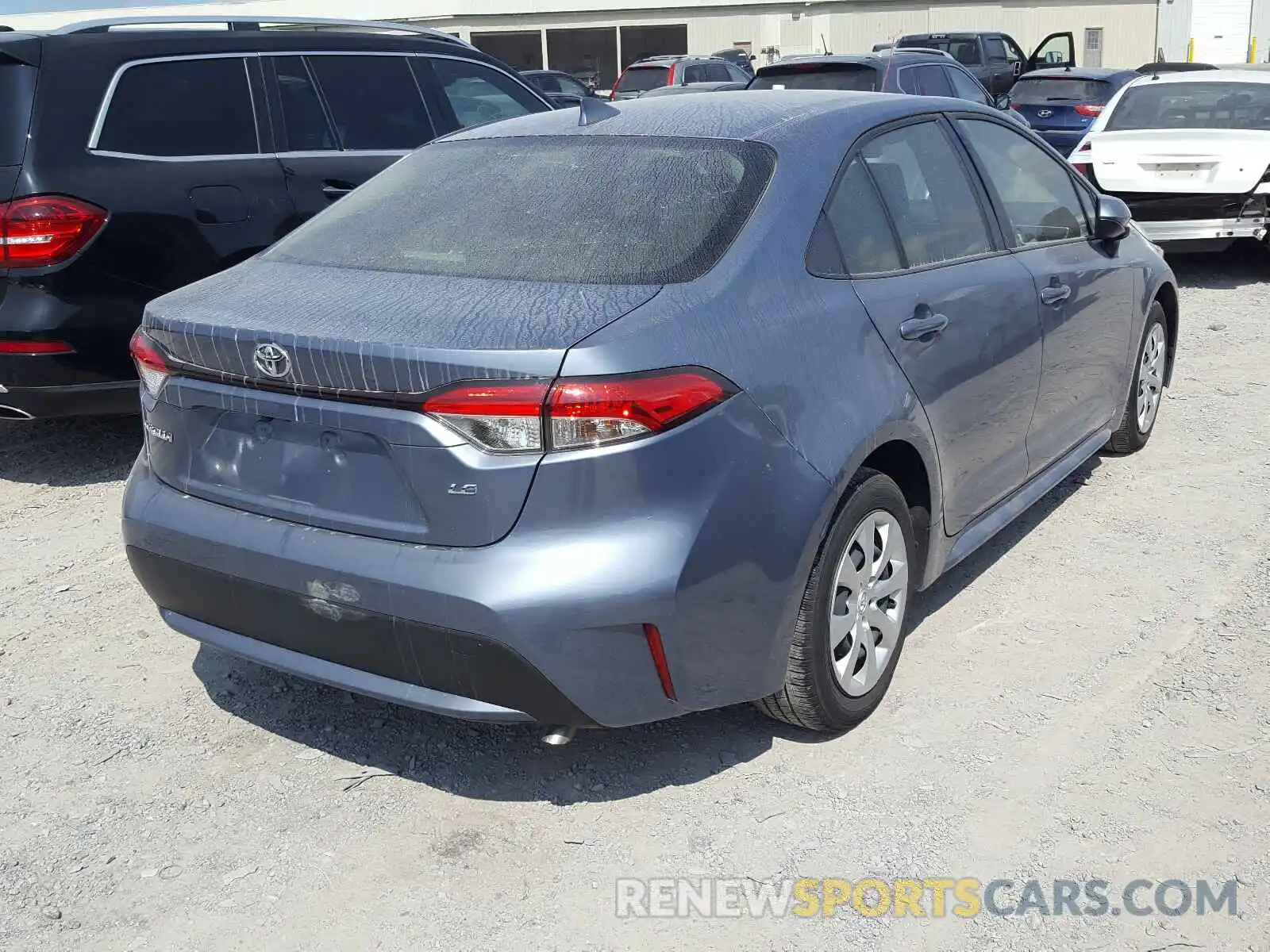 4 Photograph of a damaged car JTDEPRAE5LJ038421 TOYOTA COROLLA 2020