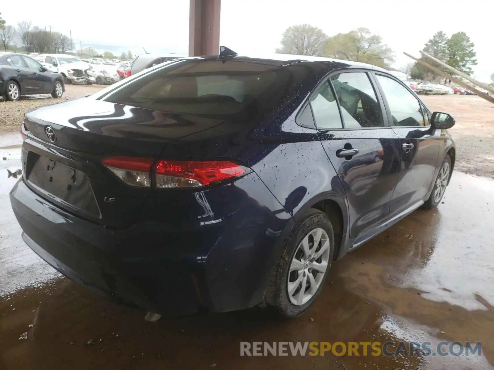 4 Photograph of a damaged car JTDEPRAE5LJ038709 TOYOTA COROLLA 2020