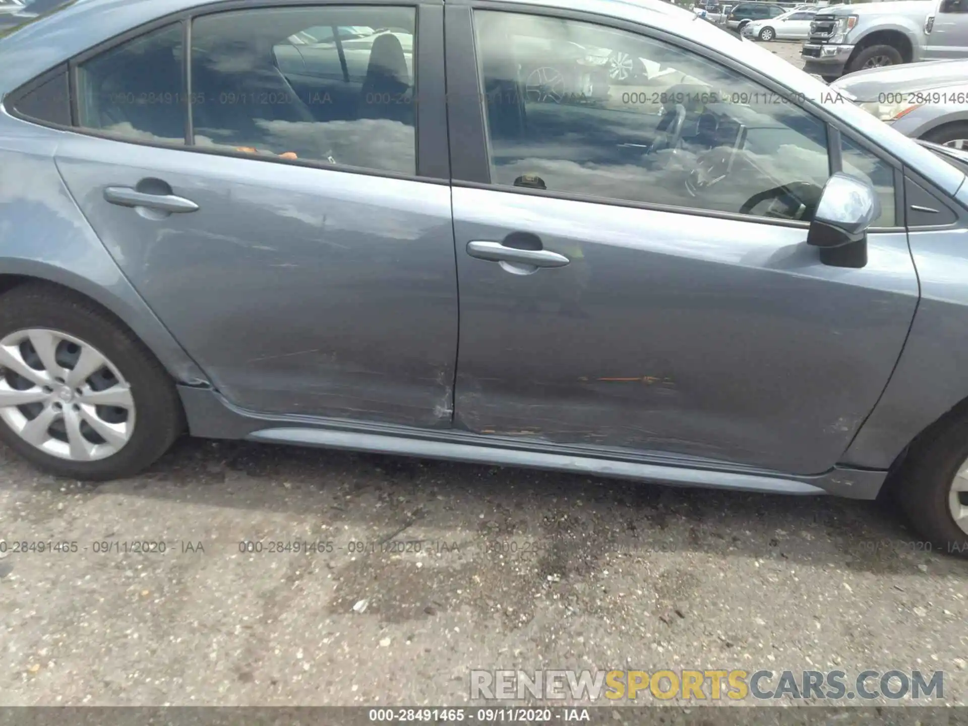 6 Photograph of a damaged car JTDEPRAE5LJ038919 TOYOTA COROLLA 2020