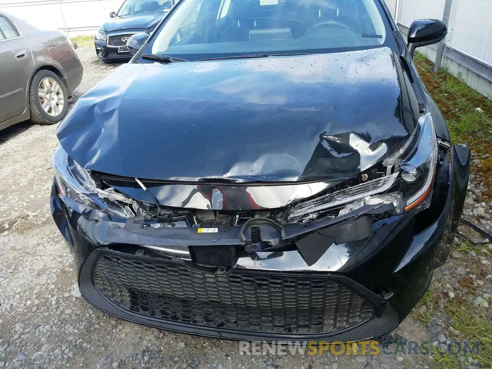 9 Photograph of a damaged car JTDEPRAE5LJ039200 TOYOTA COROLLA 2020