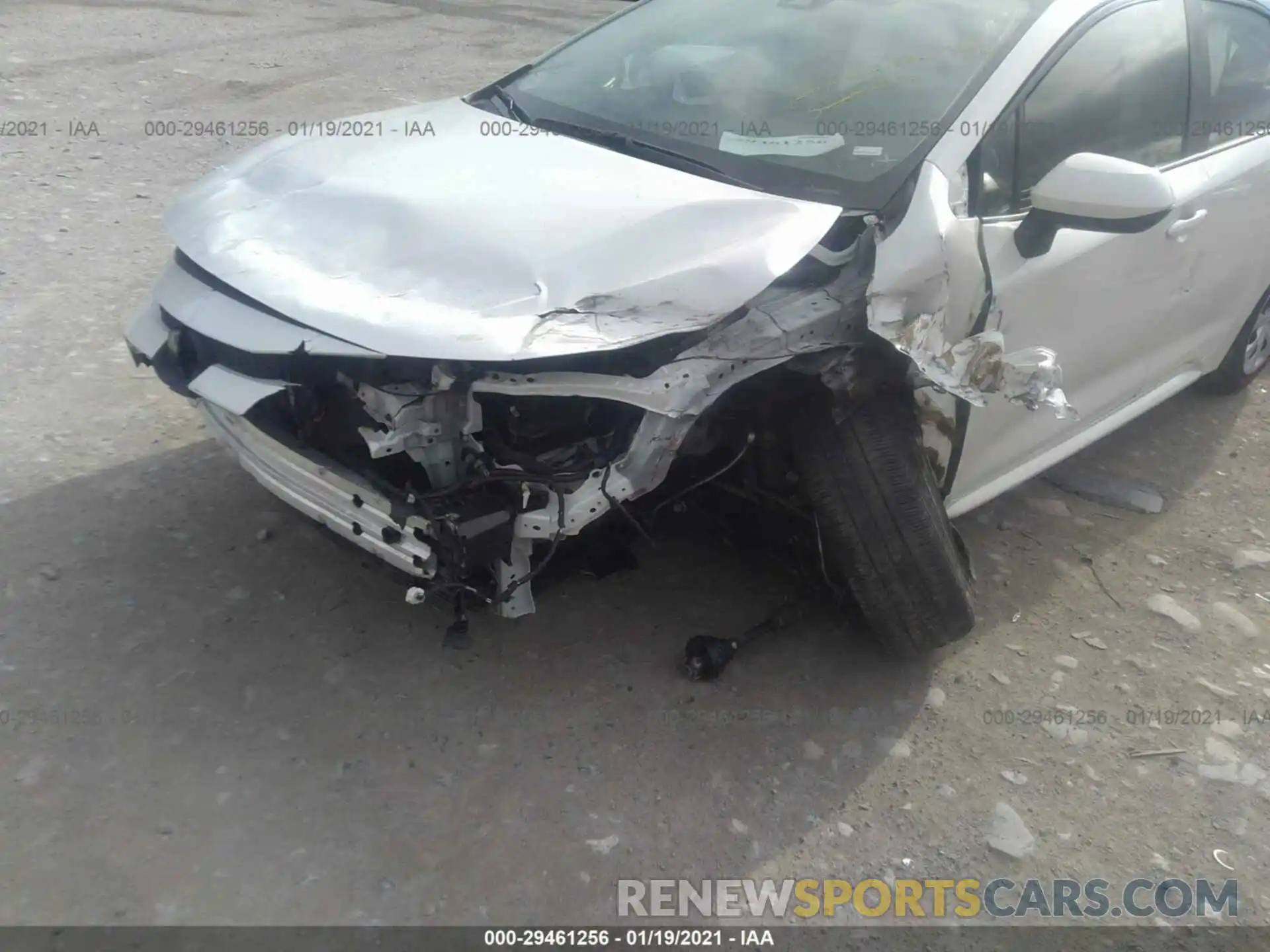 6 Фотография поврежденного автомобиля JTDEPRAE5LJ039715 TOYOTA COROLLA 2020