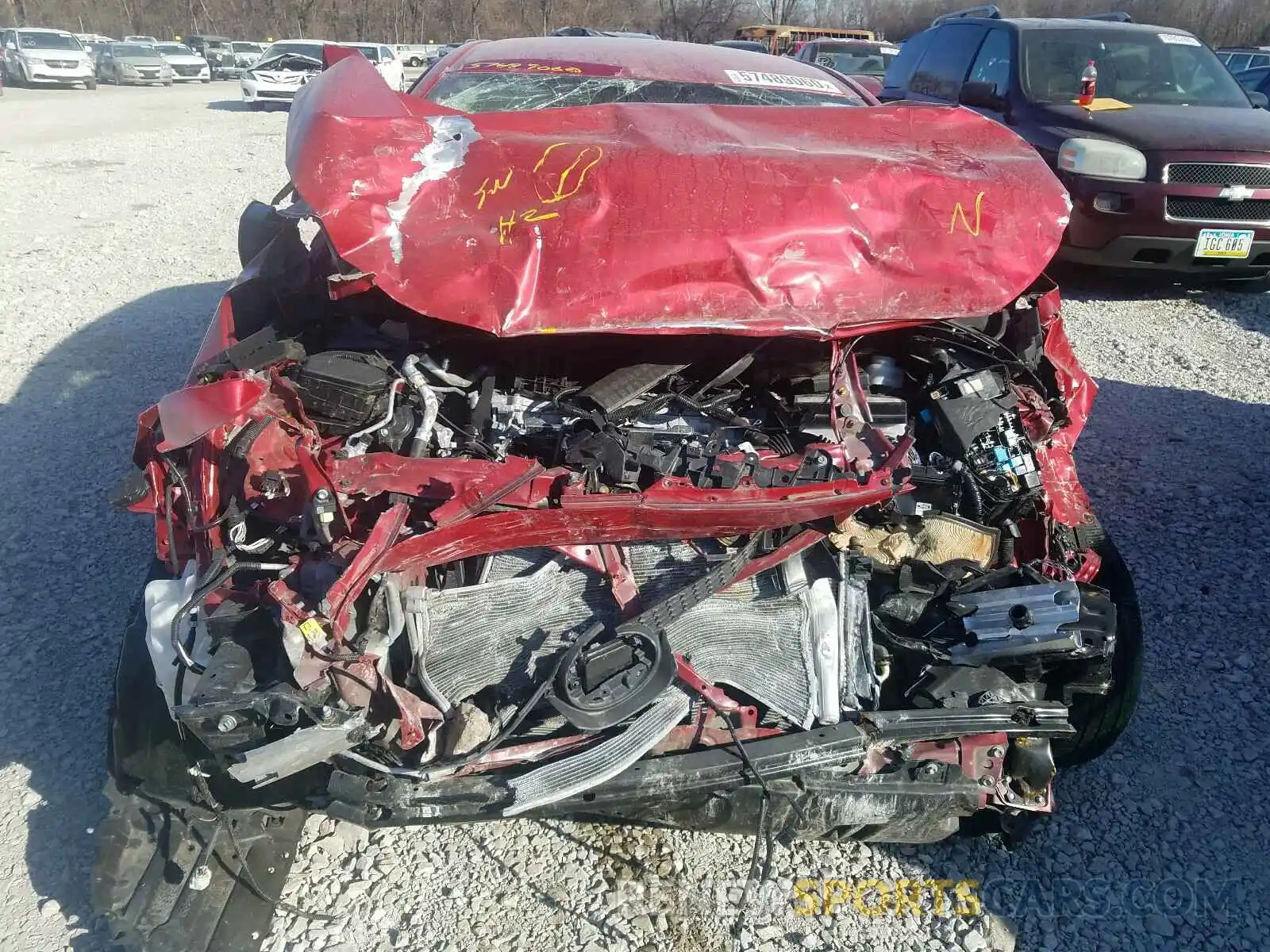 9 Photograph of a damaged car JTDEPRAE5LJ040167 TOYOTA COROLLA 2020