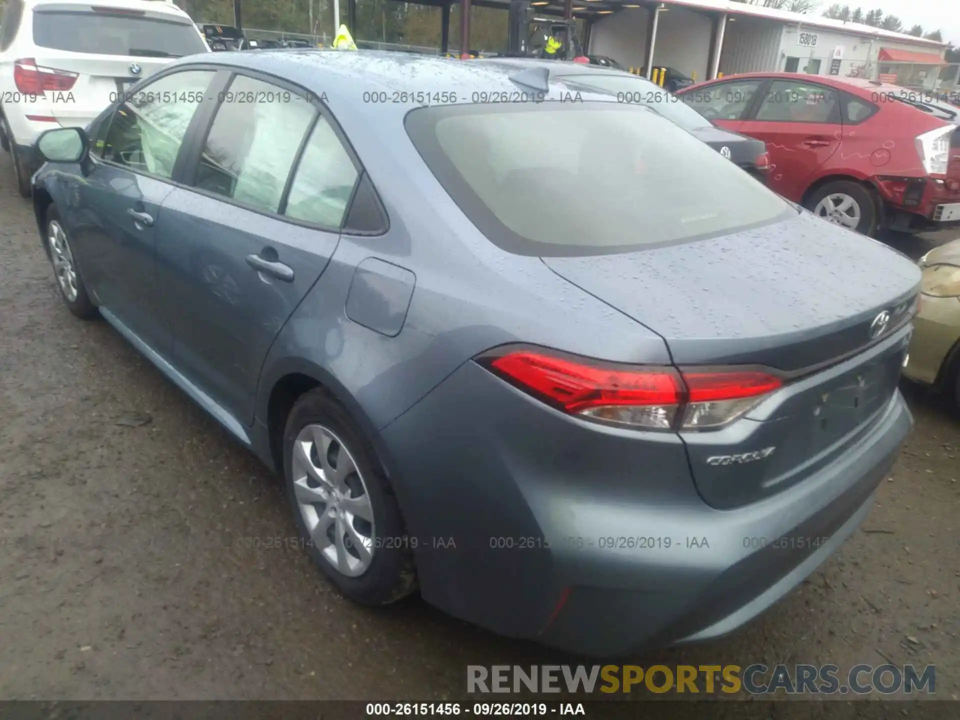 3 Photograph of a damaged car JTDEPRAE5LJ040265 TOYOTA COROLLA 2020