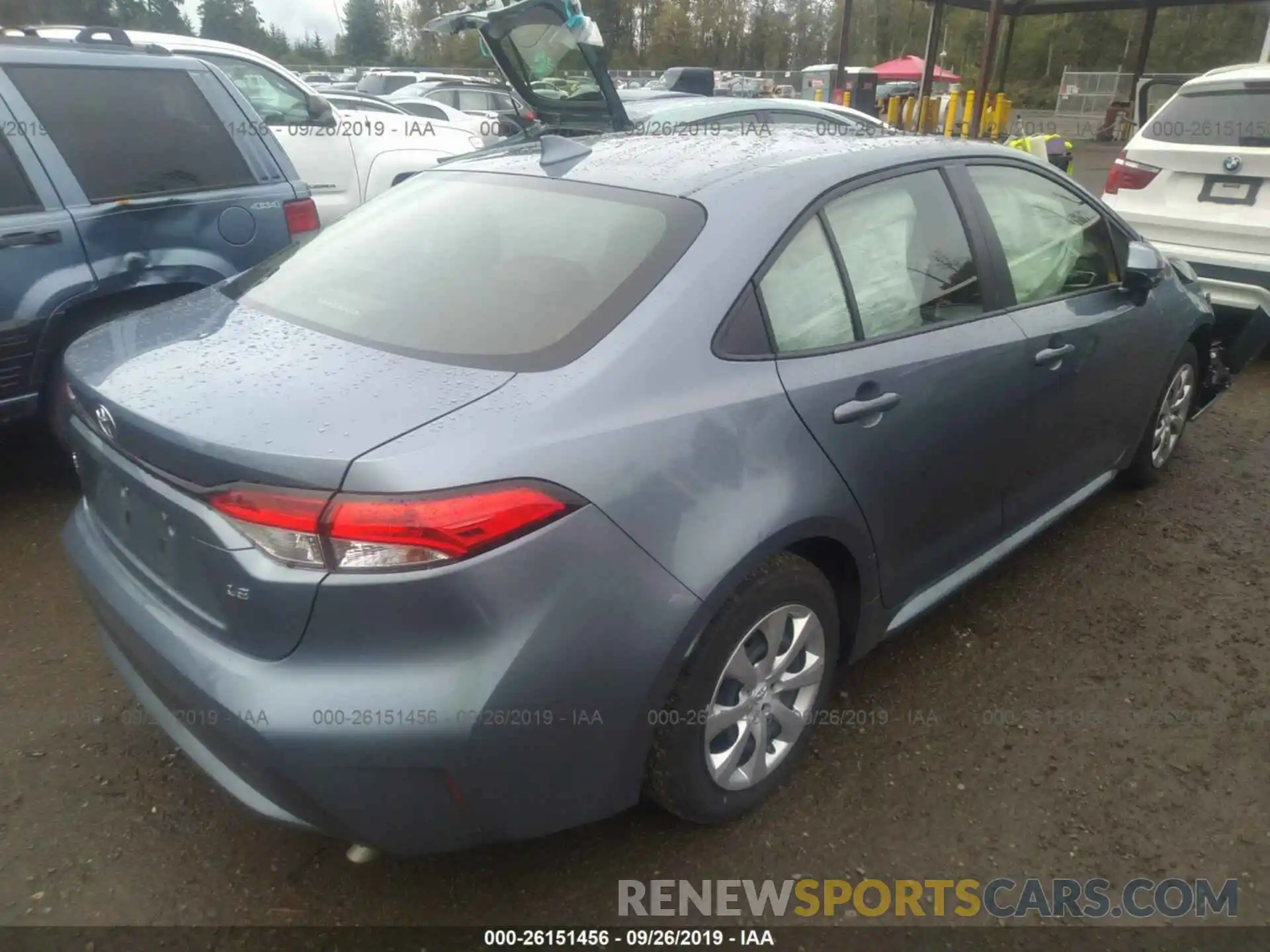 4 Photograph of a damaged car JTDEPRAE5LJ040265 TOYOTA COROLLA 2020