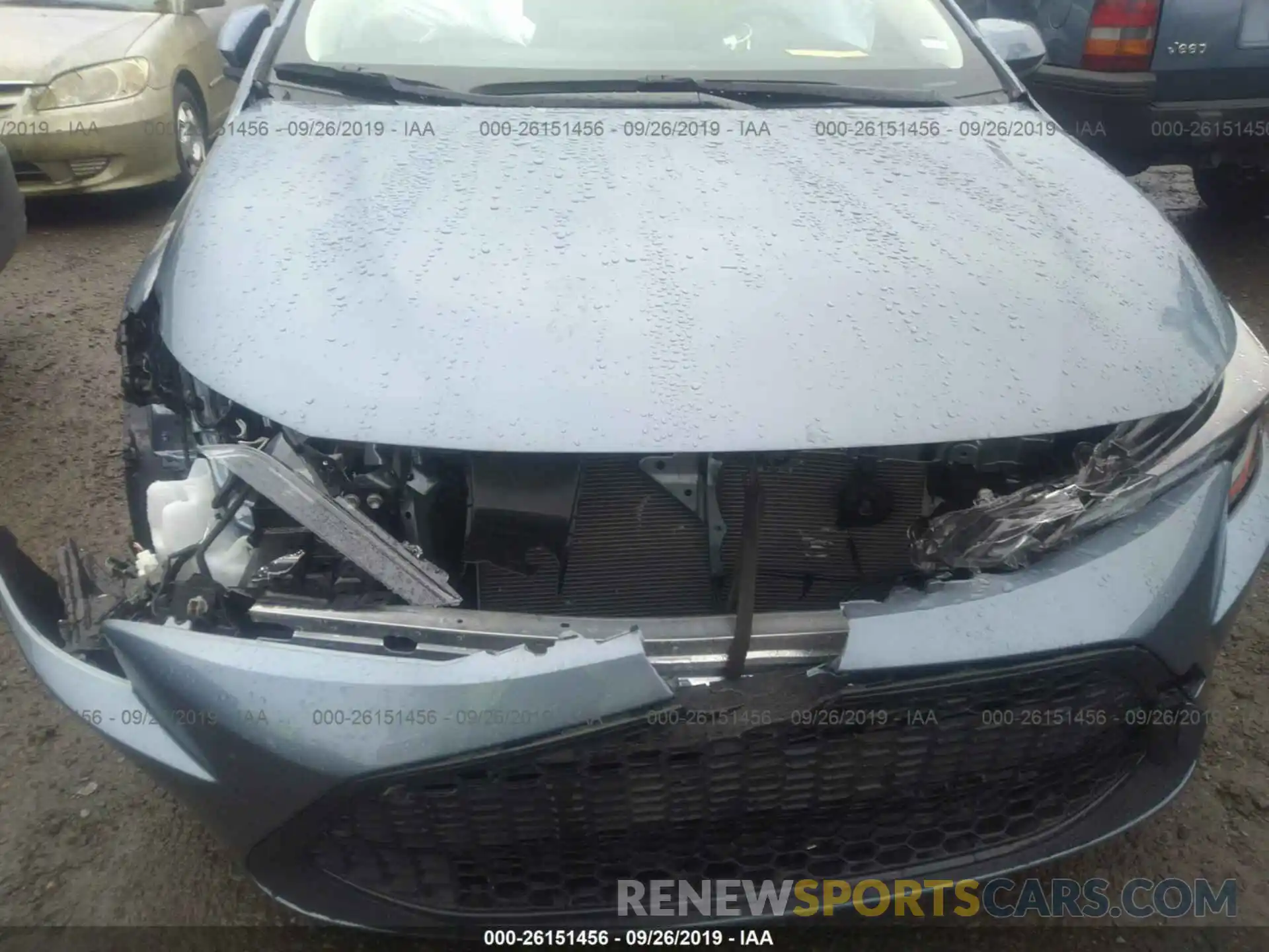 6 Photograph of a damaged car JTDEPRAE5LJ040265 TOYOTA COROLLA 2020