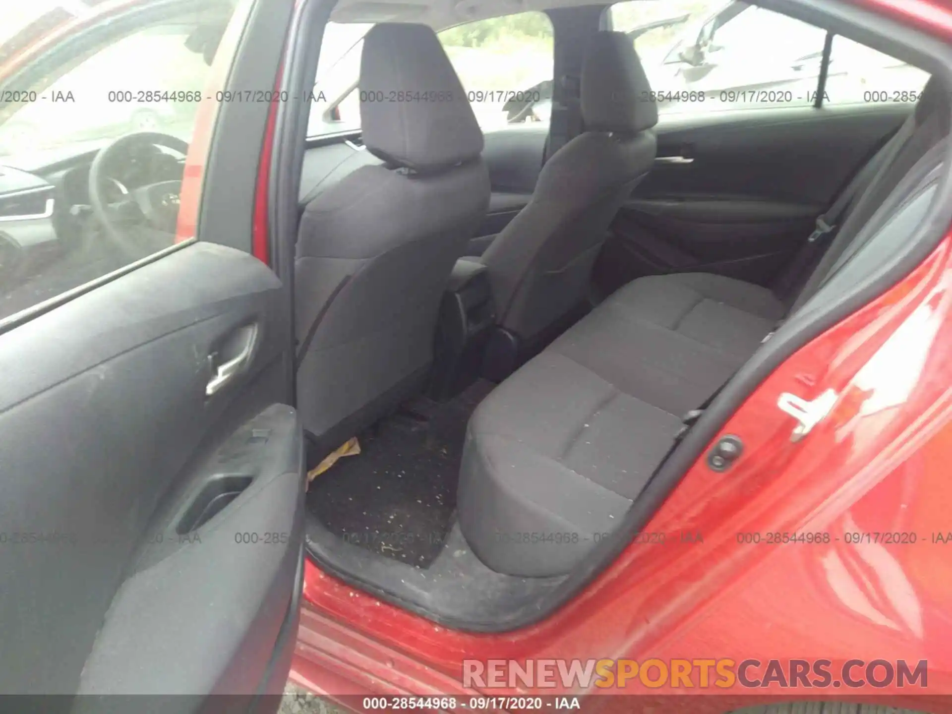 8 Photograph of a damaged car JTDEPRAE5LJ041528 TOYOTA COROLLA 2020