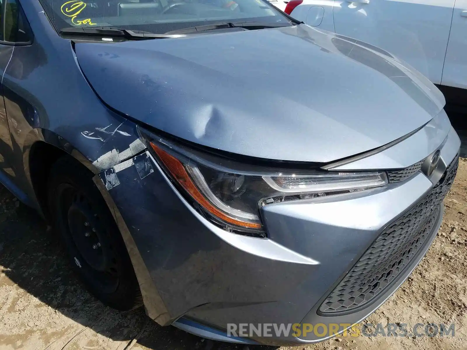 9 Photograph of a damaged car JTDEPRAE5LJ041626 TOYOTA COROLLA 2020