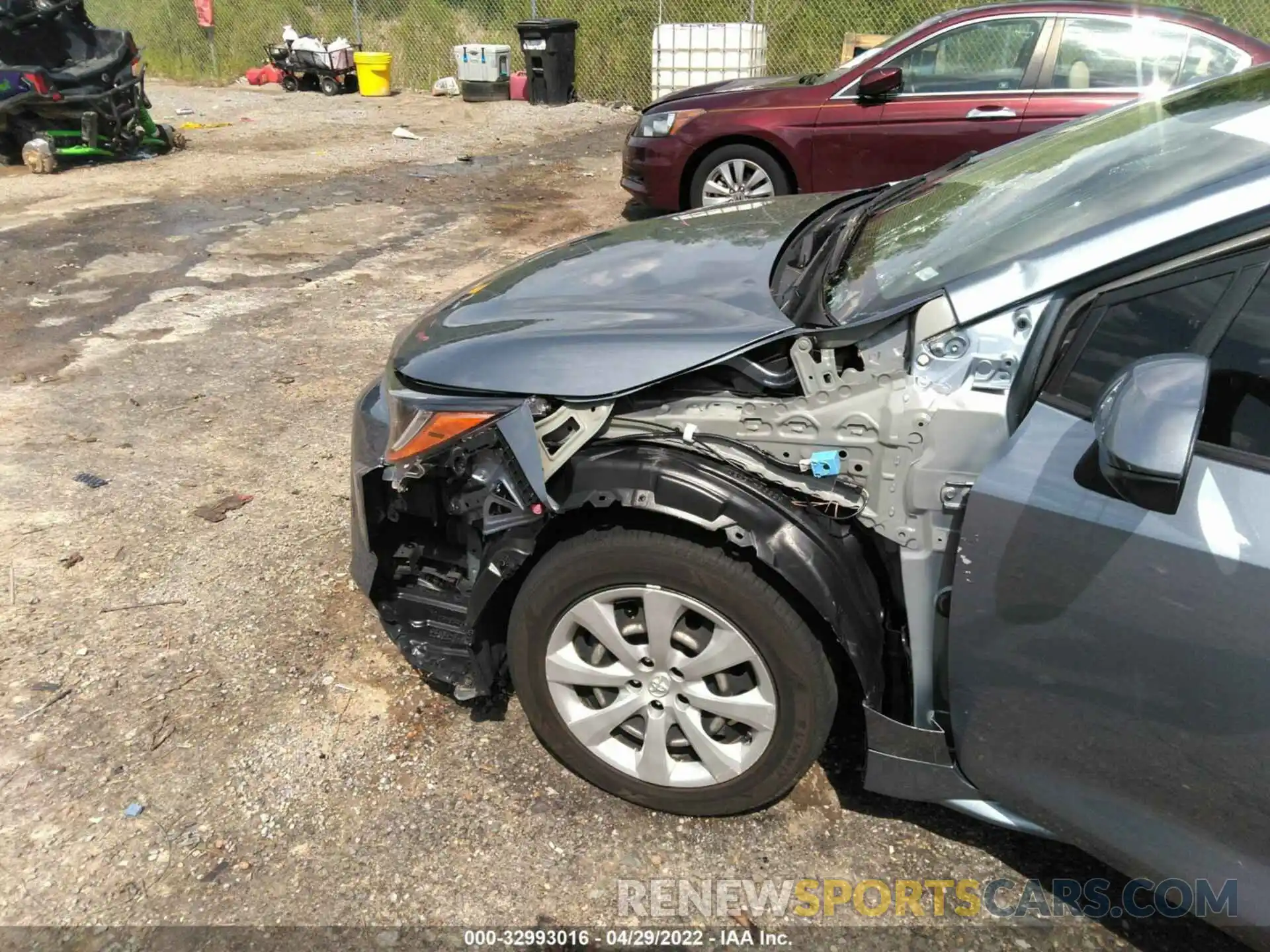 6 Photograph of a damaged car JTDEPRAE5LJ042341 TOYOTA COROLLA 2020