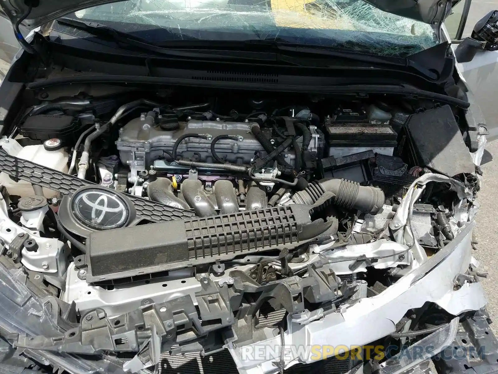 7 Photograph of a damaged car JTDEPRAE5LJ042579 TOYOTA COROLLA 2020