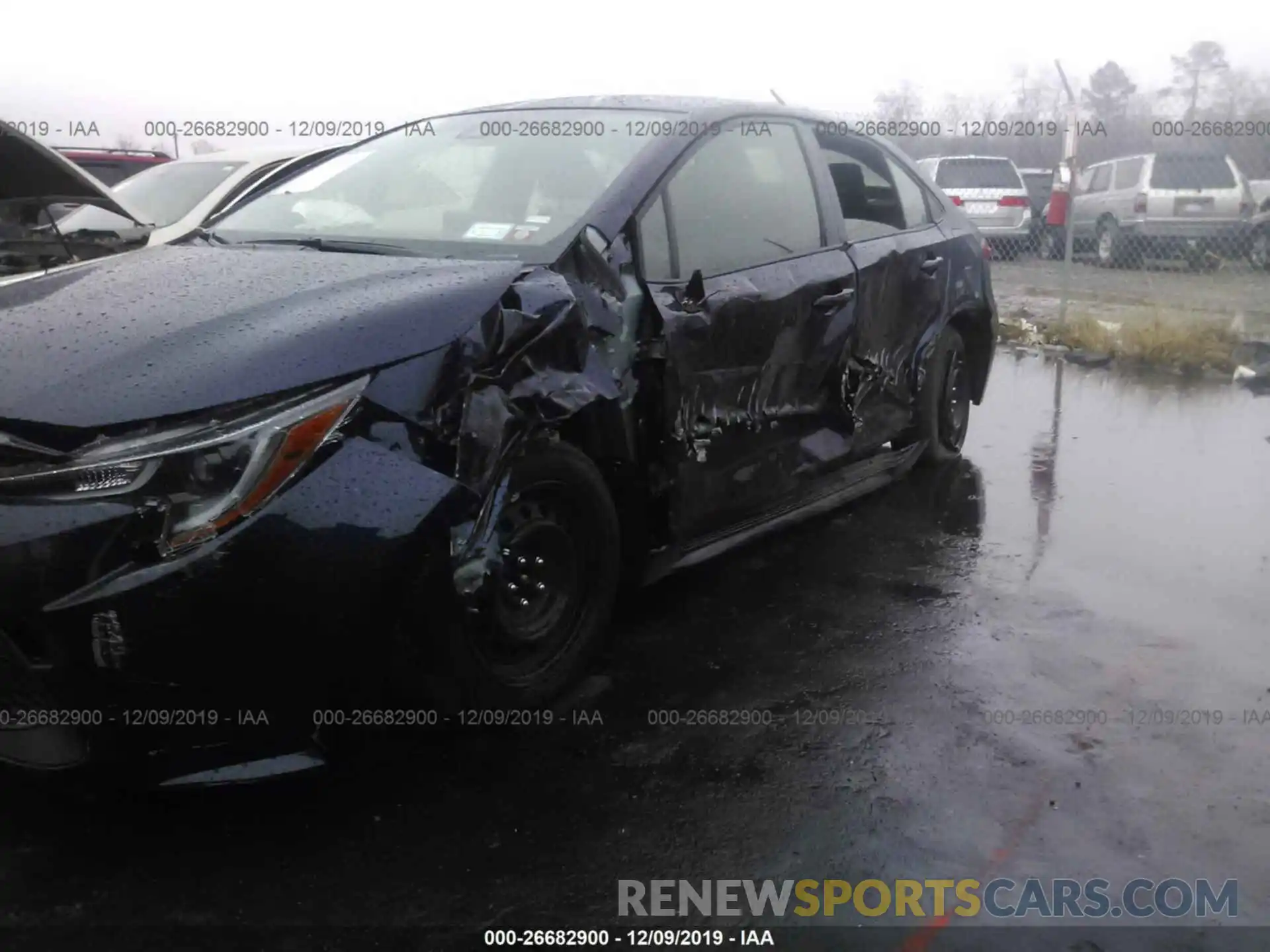 6 Photograph of a damaged car JTDEPRAE5LJ043618 TOYOTA COROLLA 2020