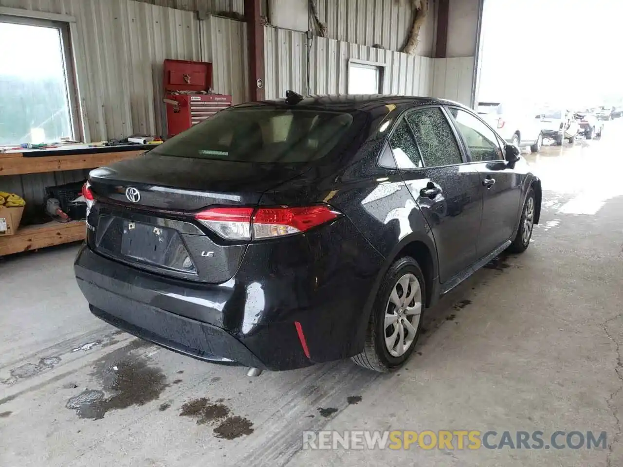 4 Photograph of a damaged car JTDEPRAE5LJ043831 TOYOTA COROLLA 2020