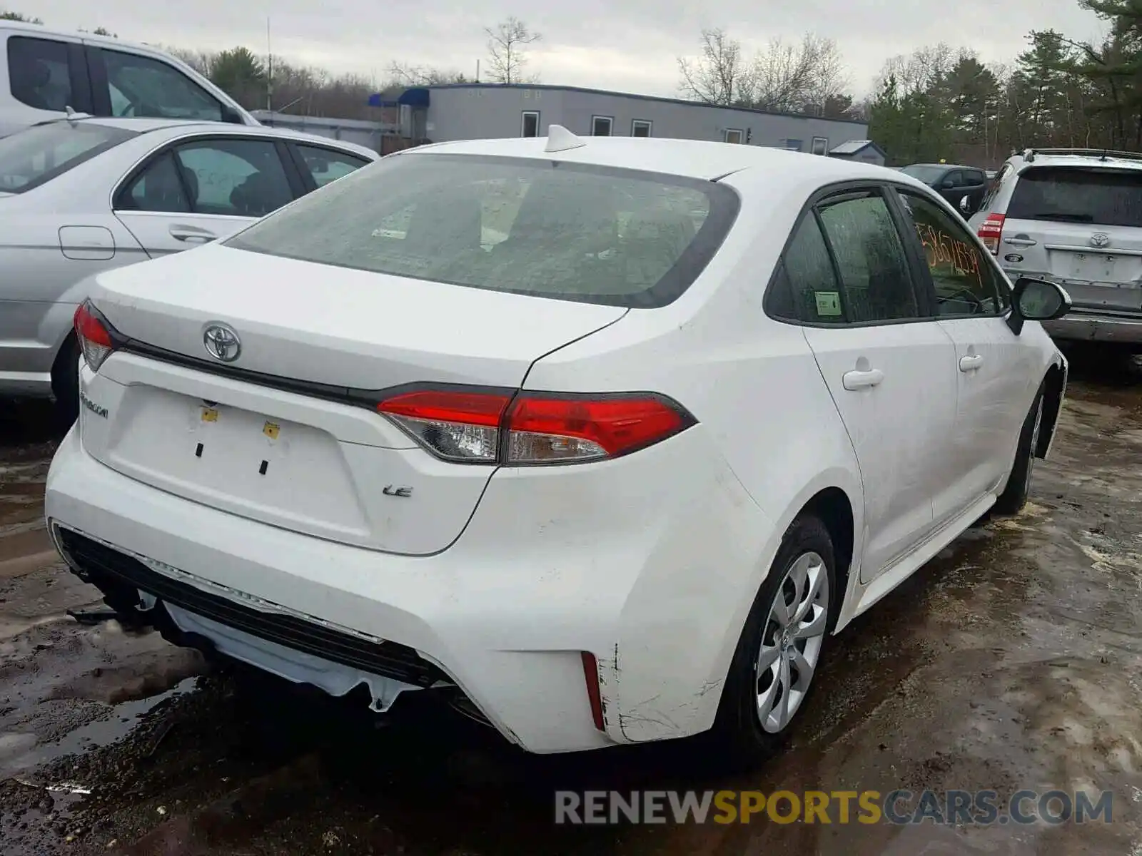 4 Photograph of a damaged car JTDEPRAE5LJ043845 TOYOTA COROLLA 2020