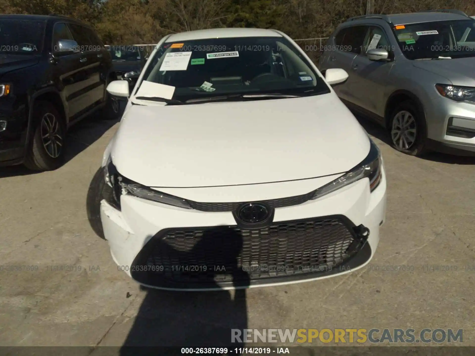 6 Photograph of a damaged car JTDEPRAE5LJ046129 TOYOTA COROLLA 2020