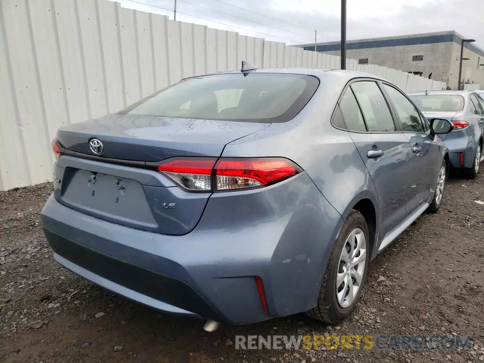 4 Photograph of a damaged car JTDEPRAE5LJ046678 TOYOTA COROLLA 2020