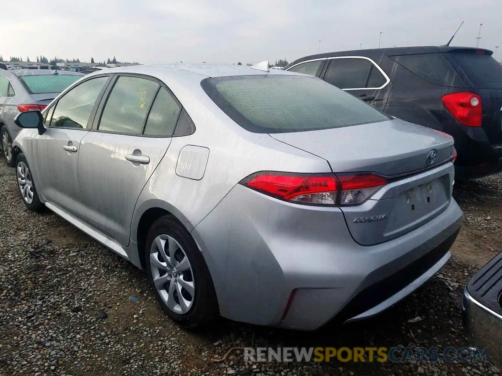 3 Photograph of a damaged car JTDEPRAE5LJ050066 TOYOTA COROLLA 2020