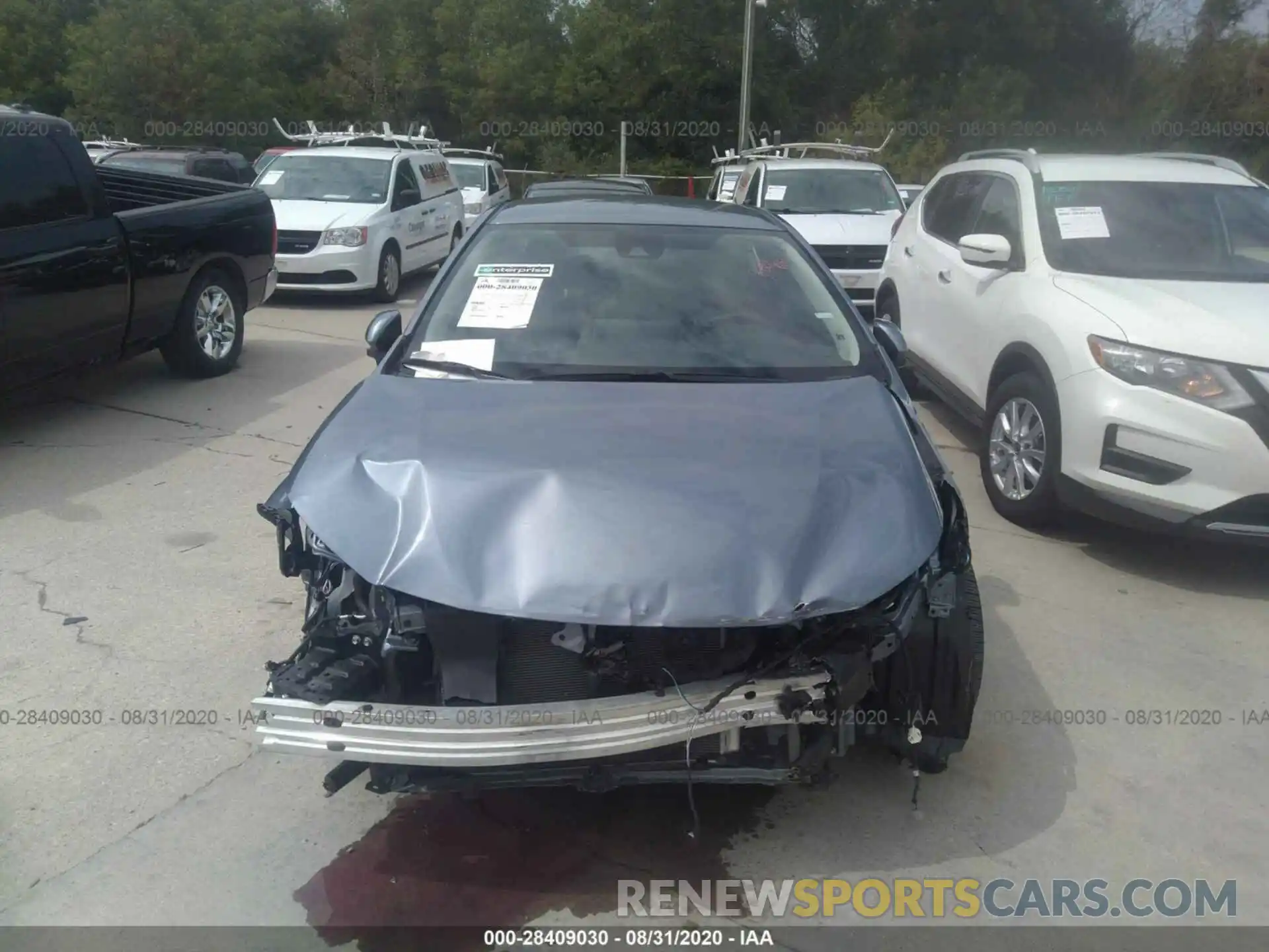 6 Photograph of a damaged car JTDEPRAE5LJ051962 TOYOTA COROLLA 2020