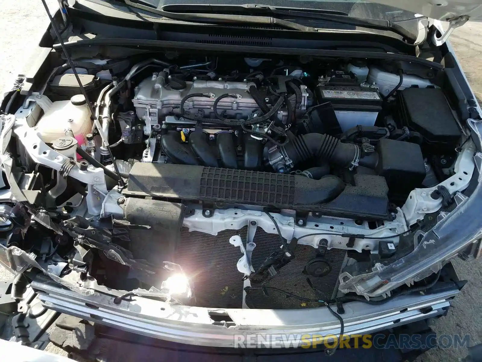 7 Photograph of a damaged car JTDEPRAE5LJ052755 TOYOTA COROLLA 2020