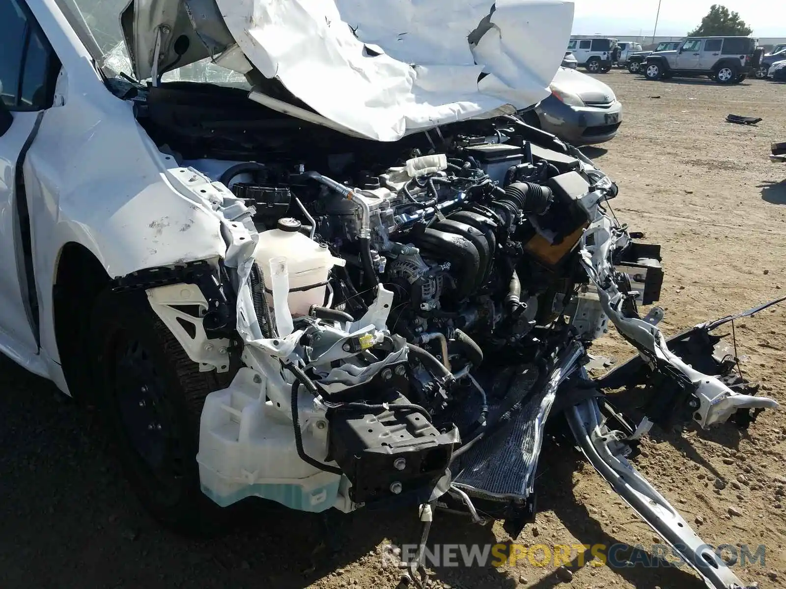 9 Photograph of a damaged car JTDEPRAE5LJ052920 TOYOTA COROLLA 2020