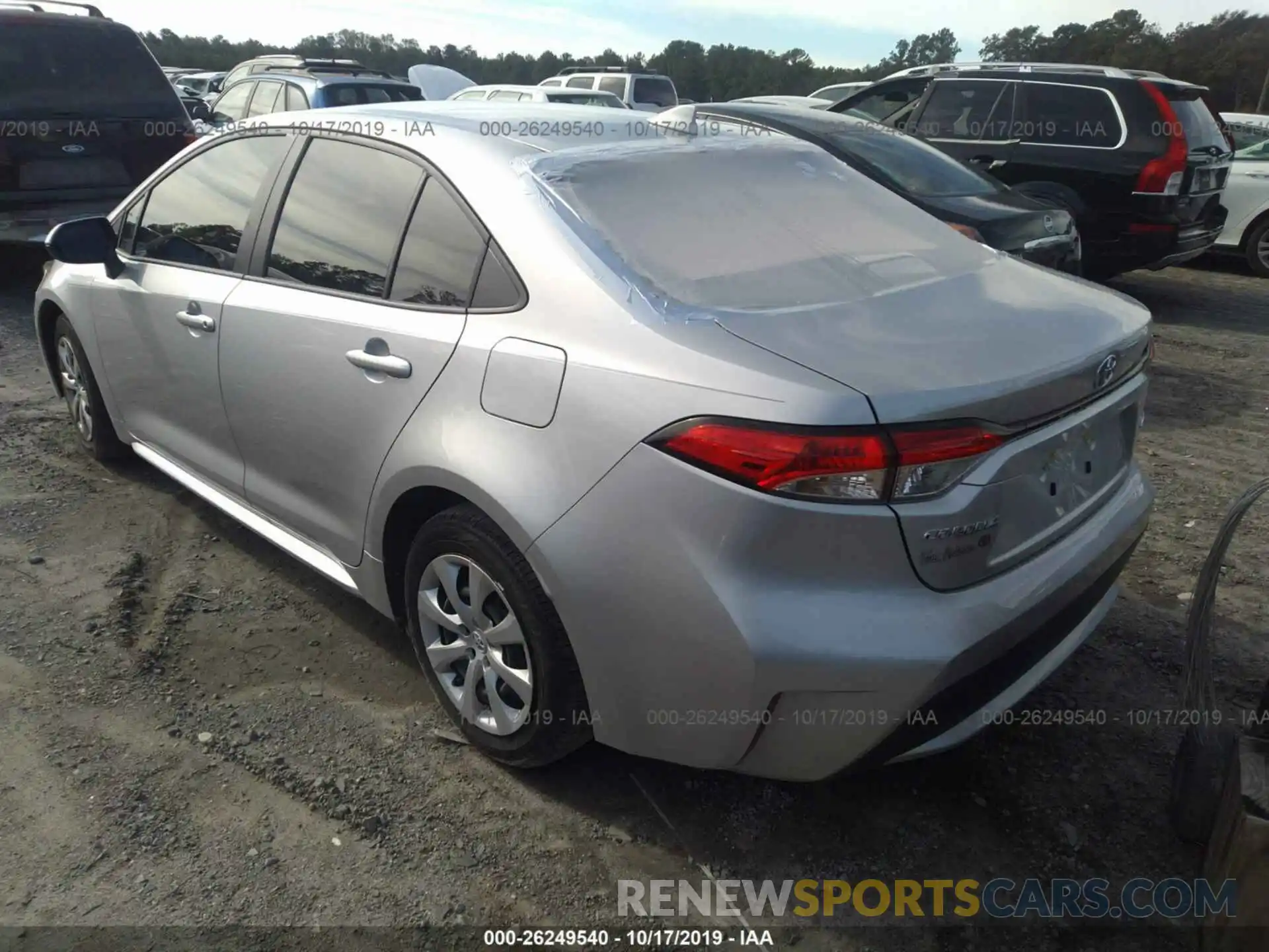 3 Photograph of a damaged car JTDEPRAE5LJ053100 TOYOTA COROLLA 2020