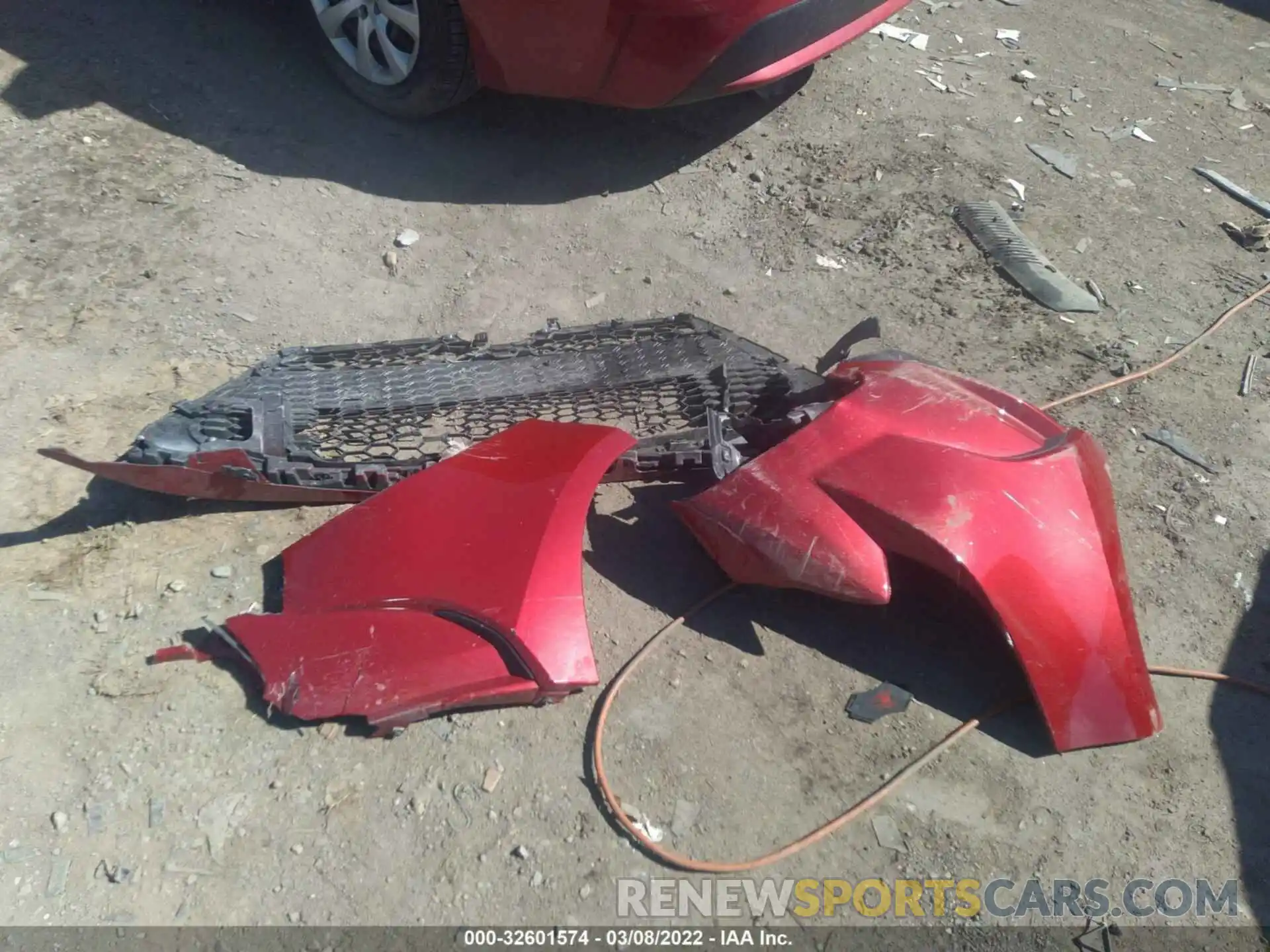 12 Photograph of a damaged car JTDEPRAE5LJ055171 TOYOTA COROLLA 2020