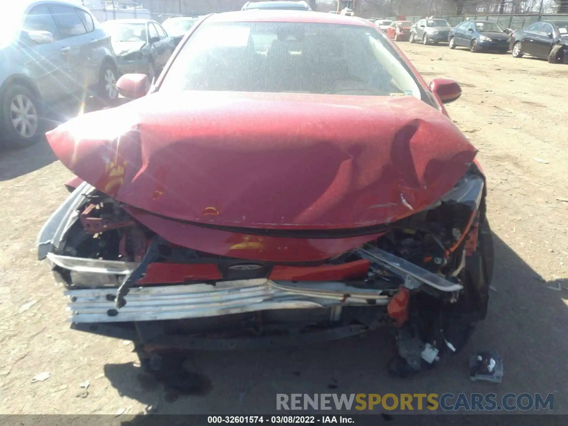 6 Photograph of a damaged car JTDEPRAE5LJ055171 TOYOTA COROLLA 2020