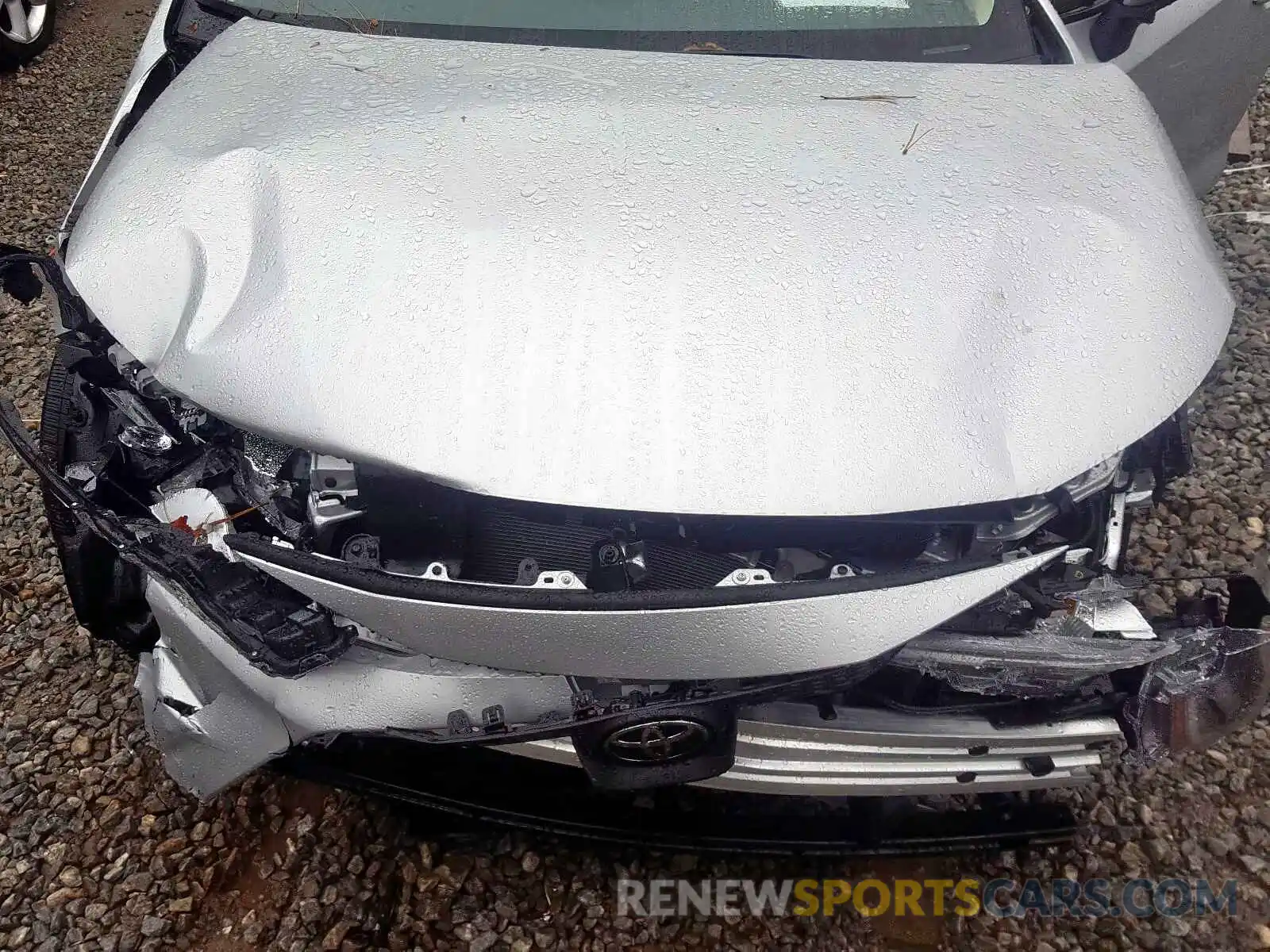 7 Photograph of a damaged car JTDEPRAE5LJ056191 TOYOTA COROLLA 2020