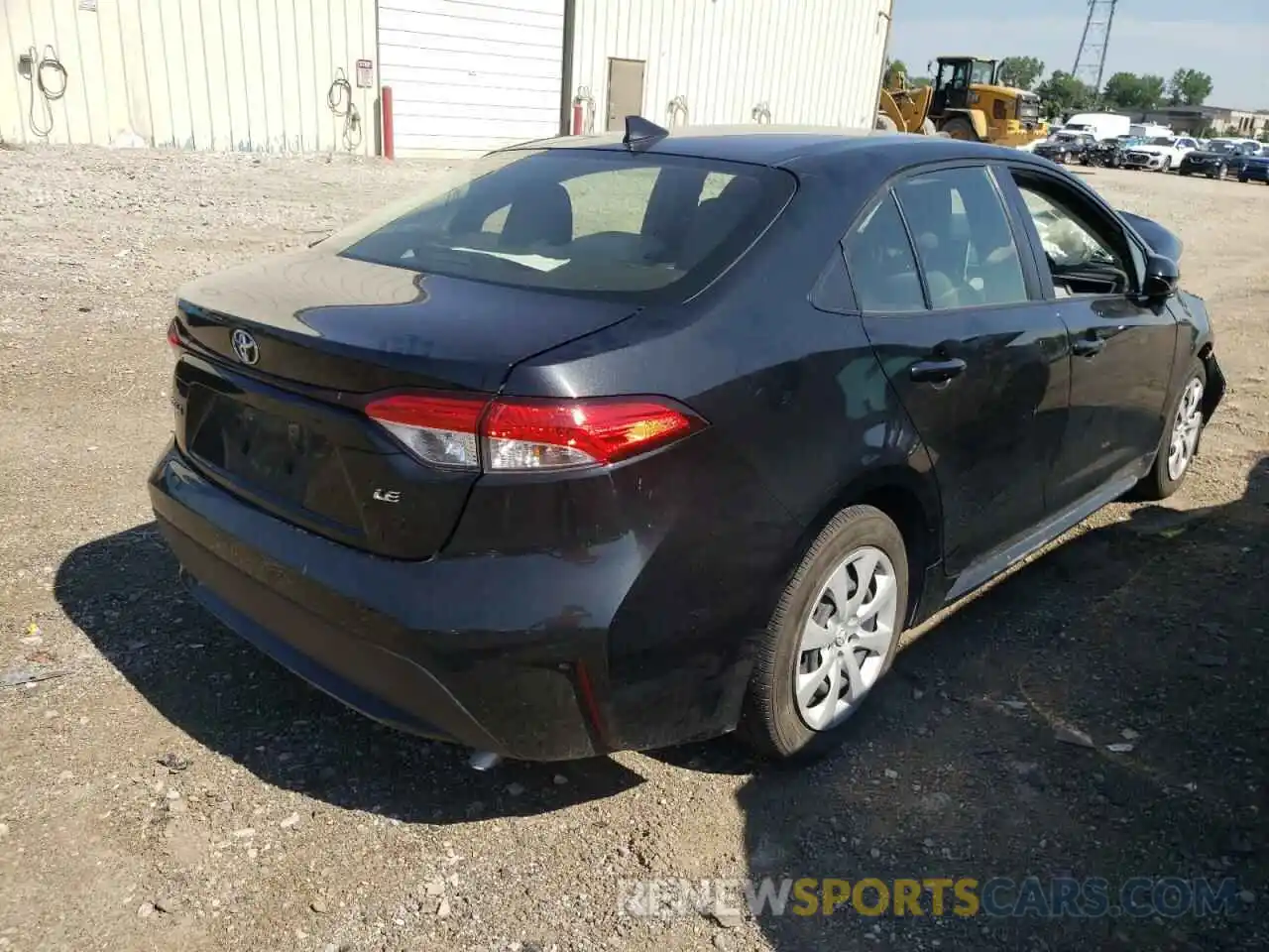 4 Photograph of a damaged car JTDEPRAE5LJ057048 TOYOTA COROLLA 2020