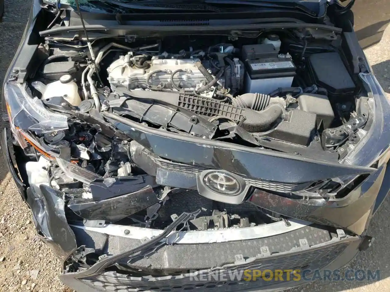 7 Photograph of a damaged car JTDEPRAE5LJ057048 TOYOTA COROLLA 2020