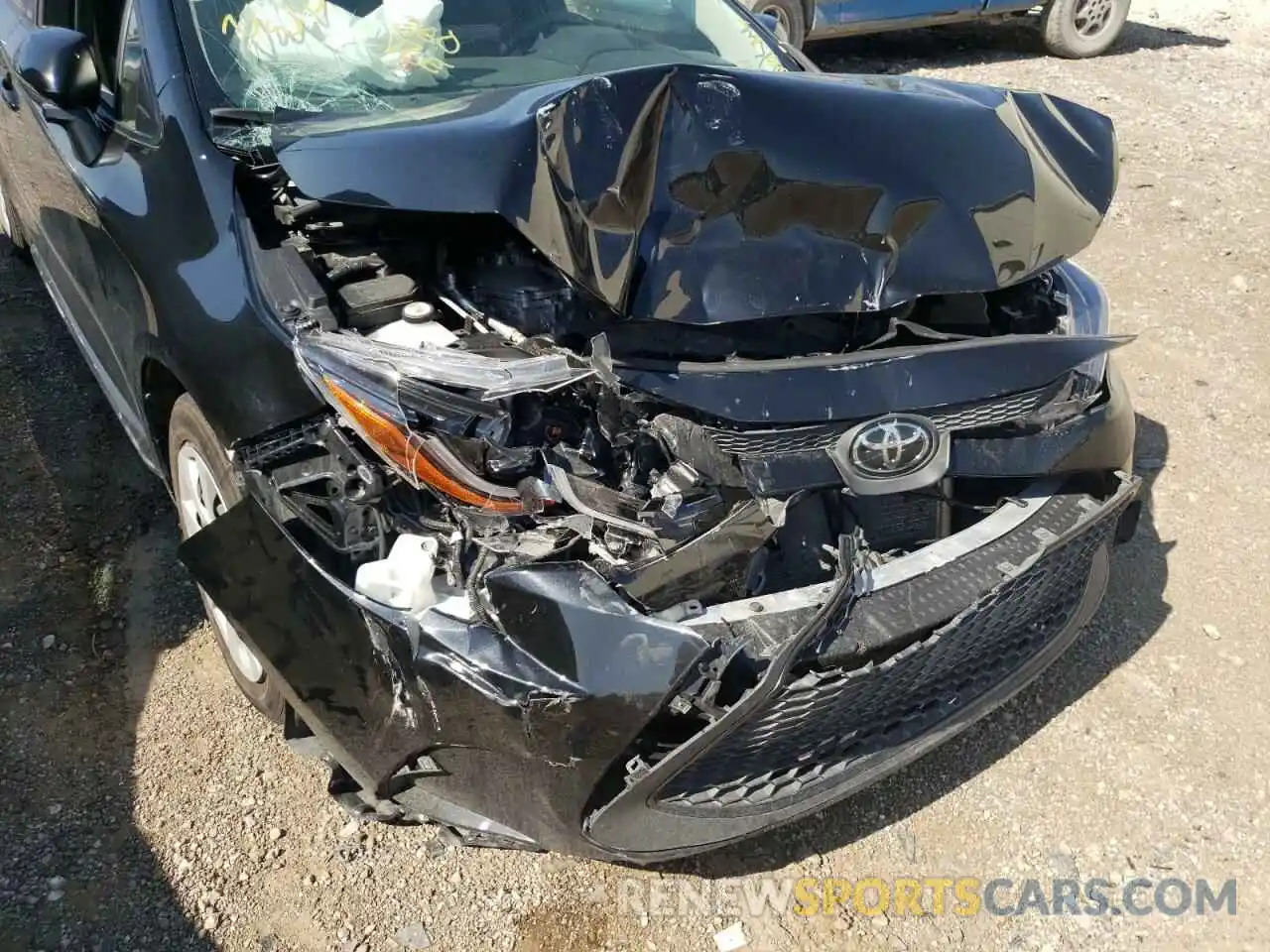 9 Photograph of a damaged car JTDEPRAE5LJ057048 TOYOTA COROLLA 2020