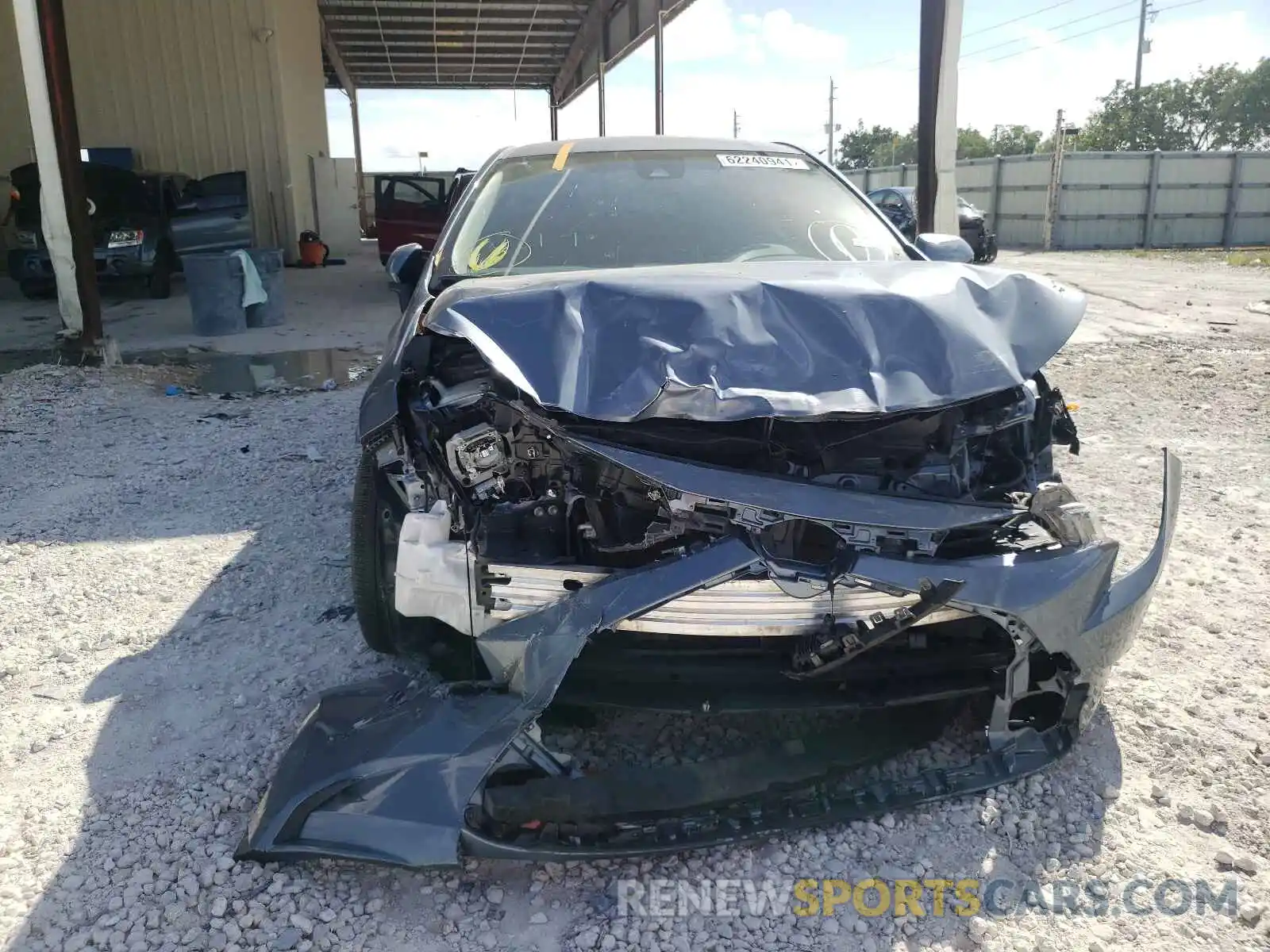 9 Photograph of a damaged car JTDEPRAE5LJ058281 TOYOTA COROLLA 2020