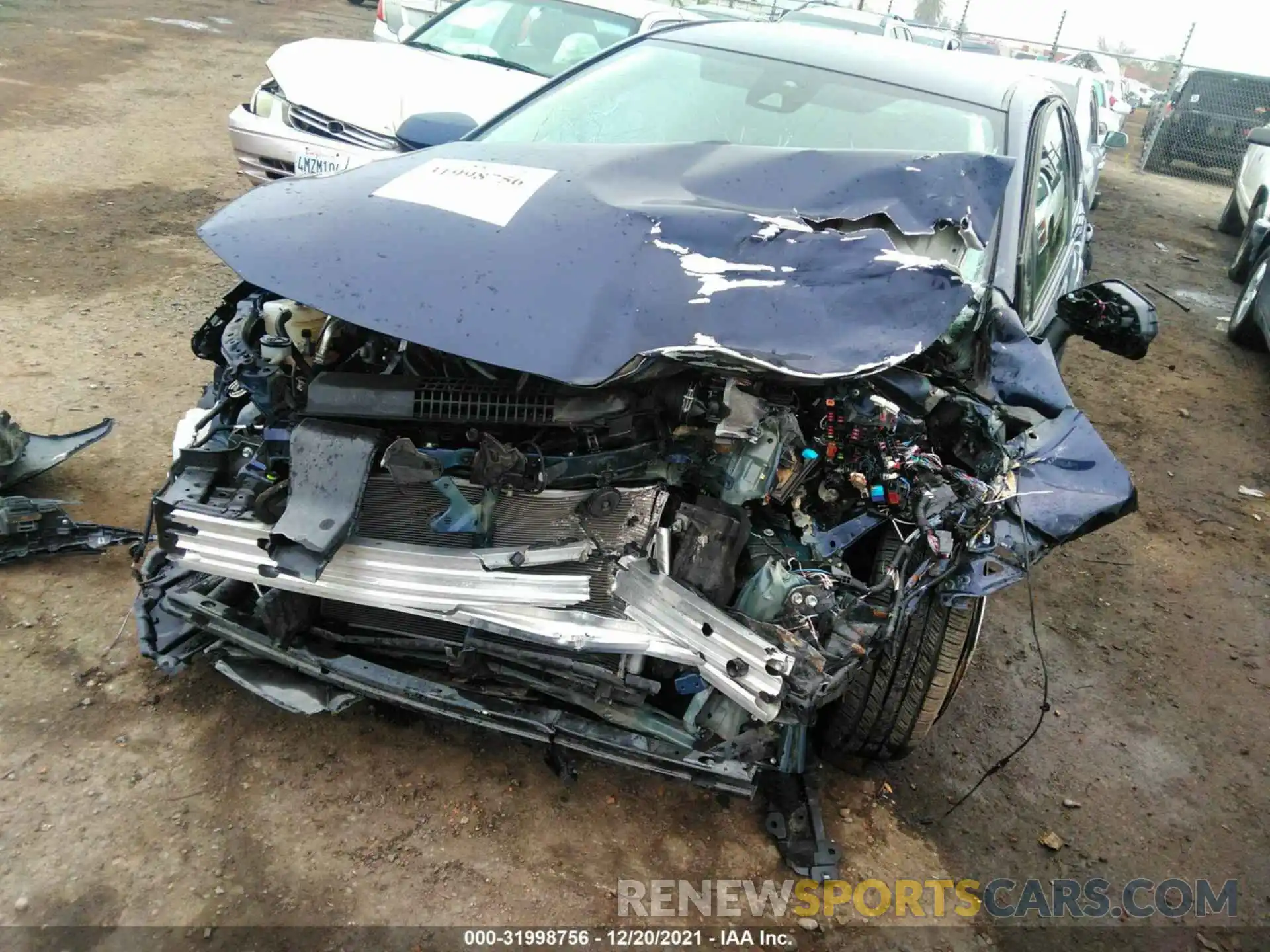 6 Photograph of a damaged car JTDEPRAE5LJ058345 TOYOTA COROLLA 2020