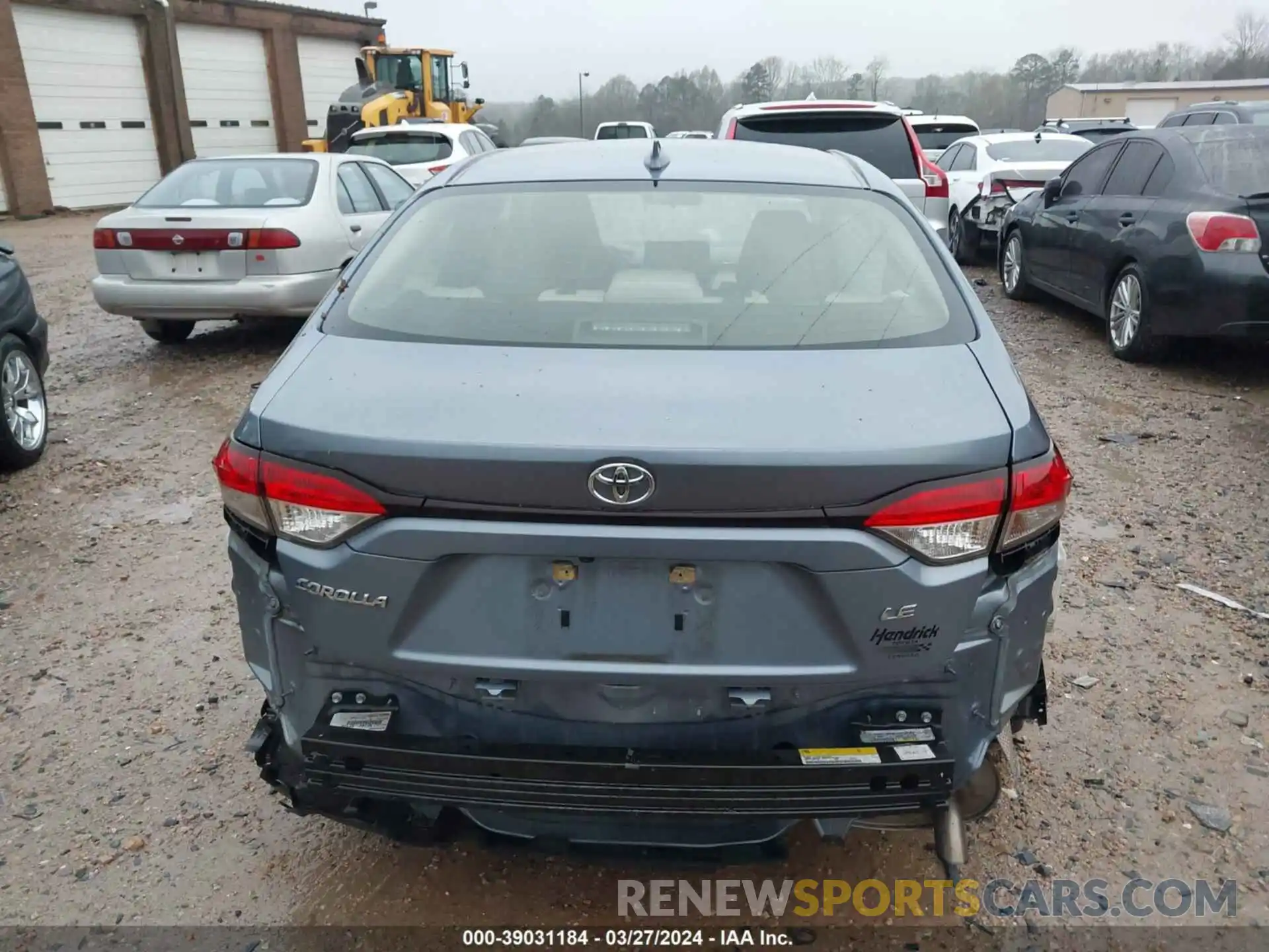 16 Photograph of a damaged car JTDEPRAE5LJ058815 TOYOTA COROLLA 2020