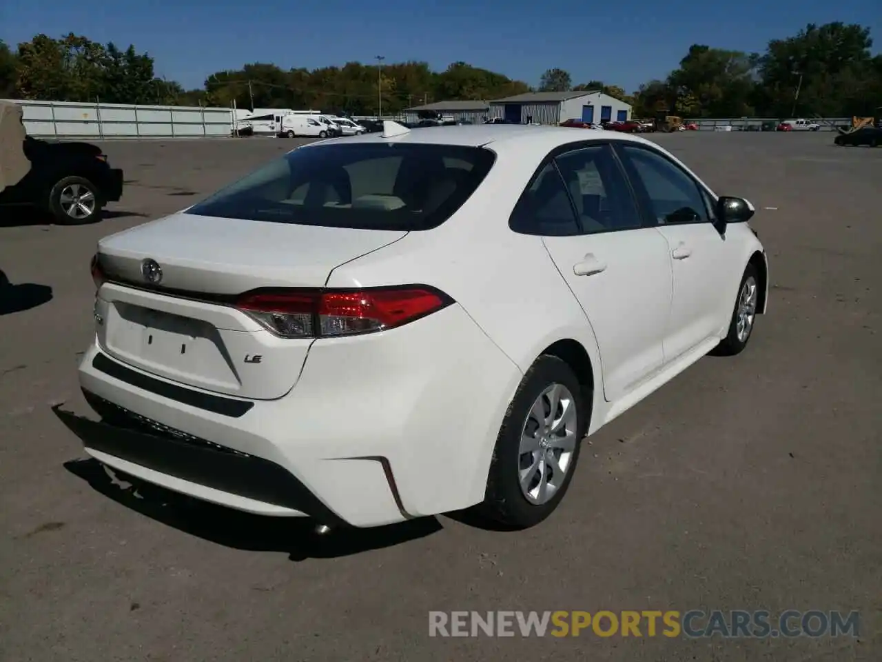 4 Photograph of a damaged car JTDEPRAE5LJ058913 TOYOTA COROLLA 2020