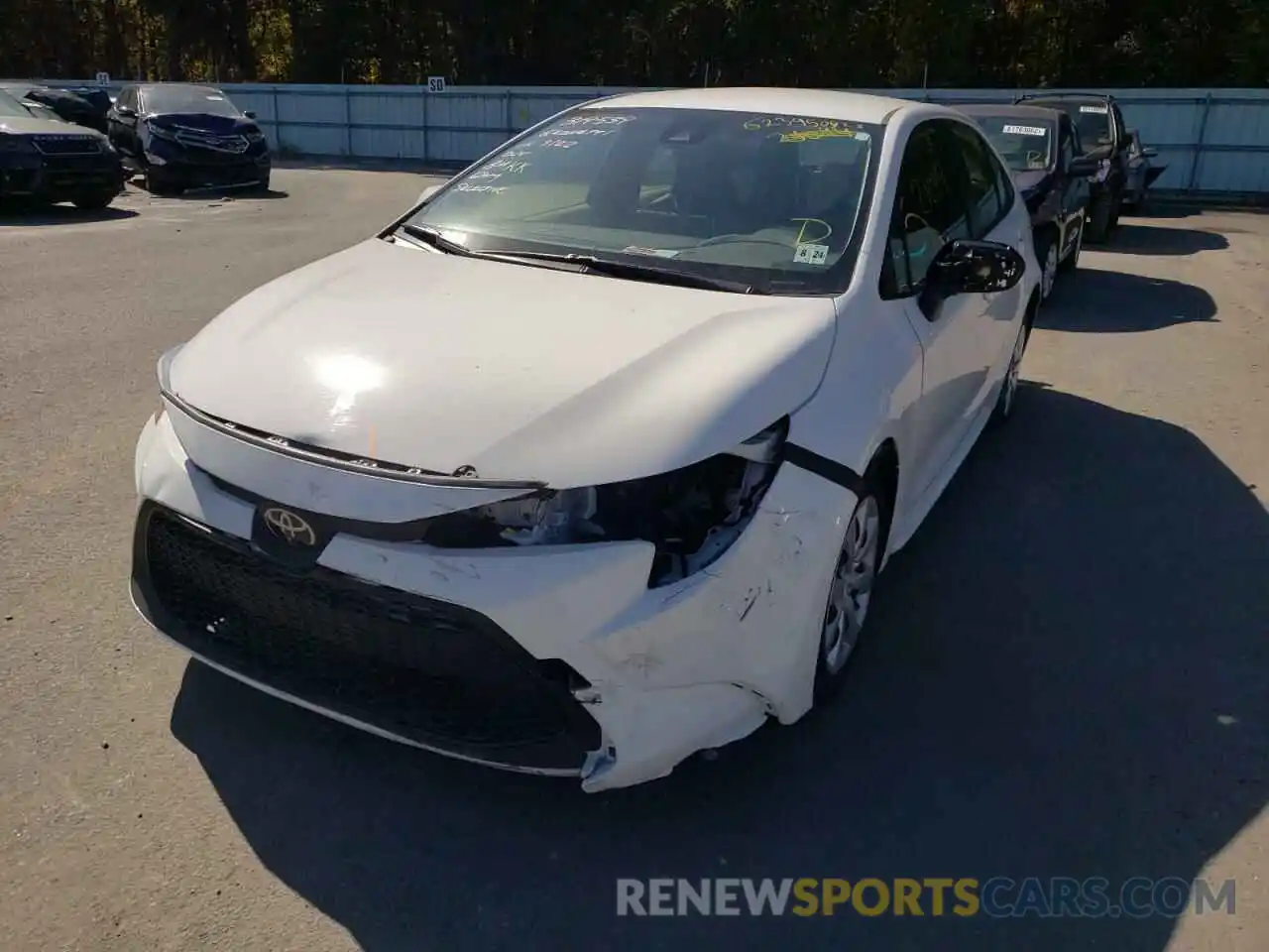 9 Photograph of a damaged car JTDEPRAE5LJ058913 TOYOTA COROLLA 2020