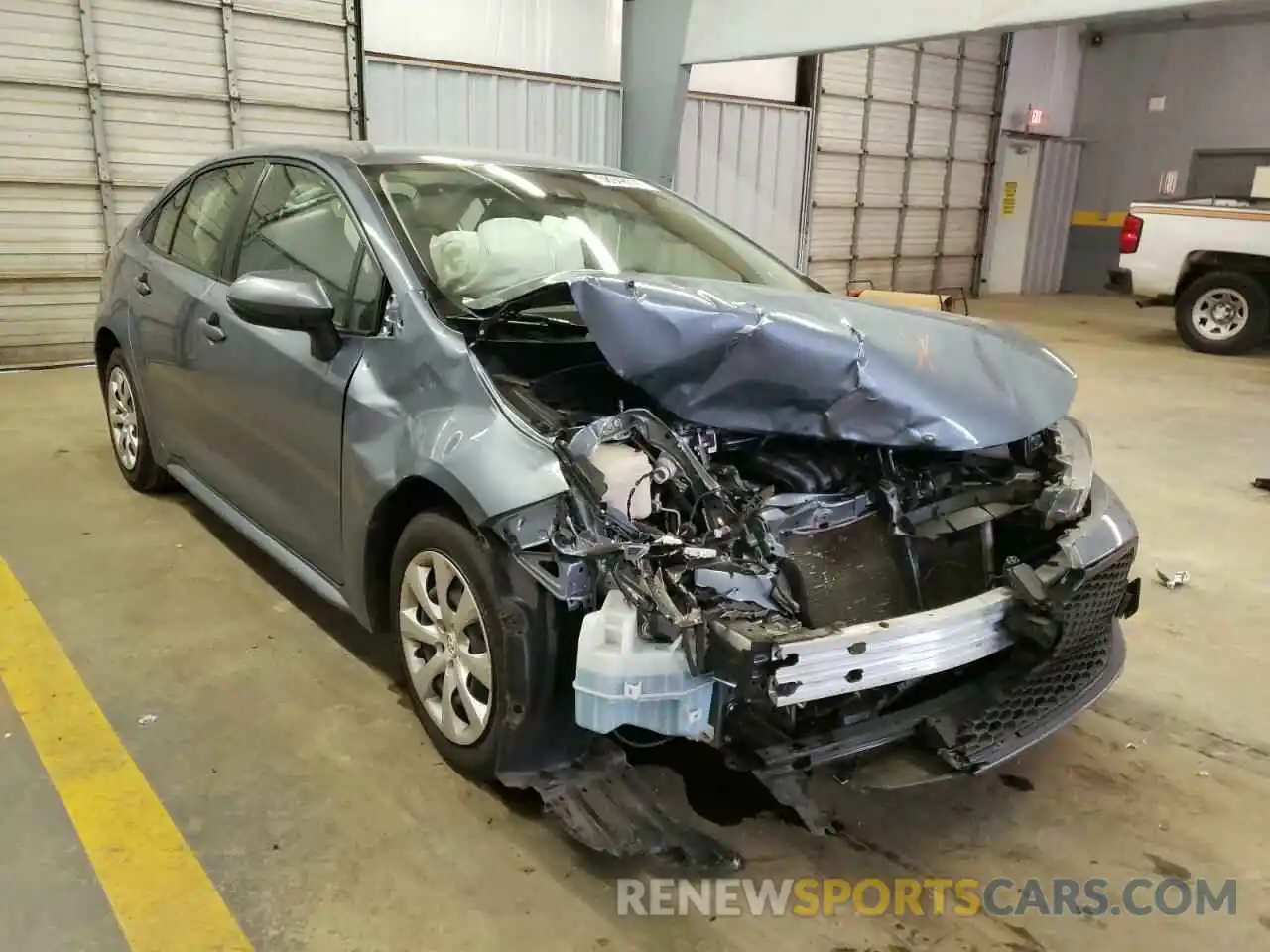 1 Photograph of a damaged car JTDEPRAE5LJ059110 TOYOTA COROLLA 2020