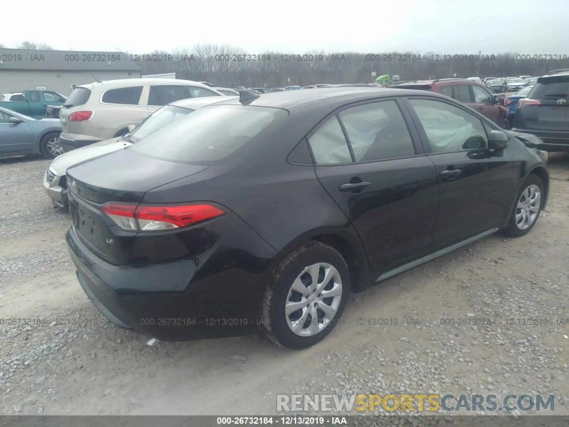 4 Photograph of a damaged car JTDEPRAE5LJ060869 TOYOTA COROLLA 2020