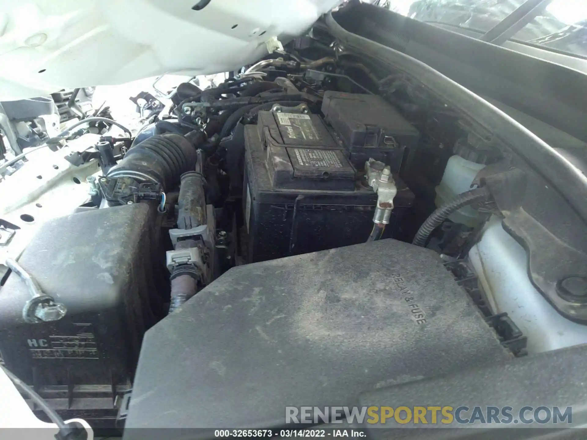 10 Photograph of a damaged car JTDEPRAE5LJ061746 TOYOTA COROLLA 2020