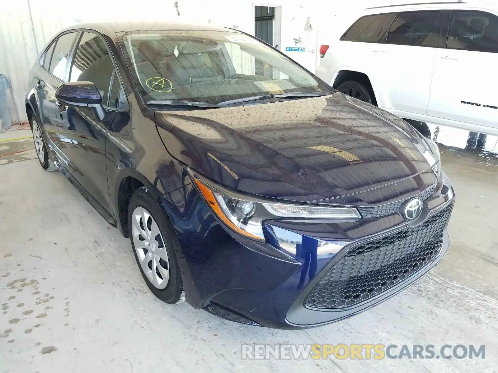 1 Photograph of a damaged car JTDEPRAE5LJ065134 TOYOTA COROLLA 2020