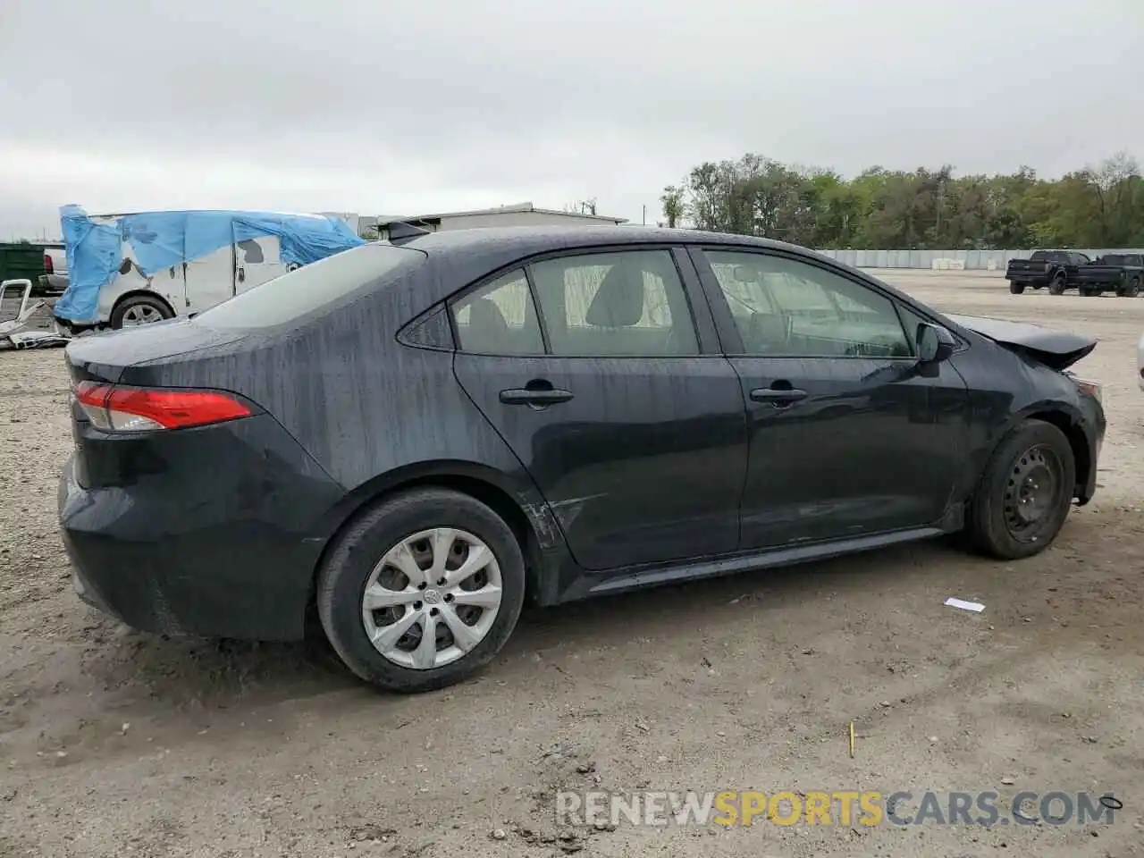 3 Photograph of a damaged car JTDEPRAE5LJ066736 TOYOTA COROLLA 2020