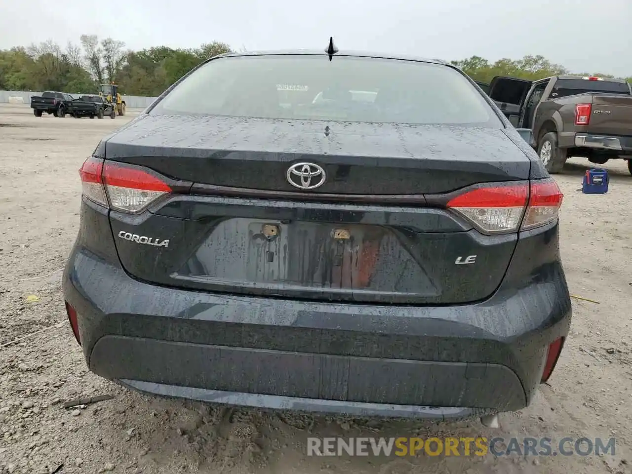 6 Photograph of a damaged car JTDEPRAE5LJ066736 TOYOTA COROLLA 2020