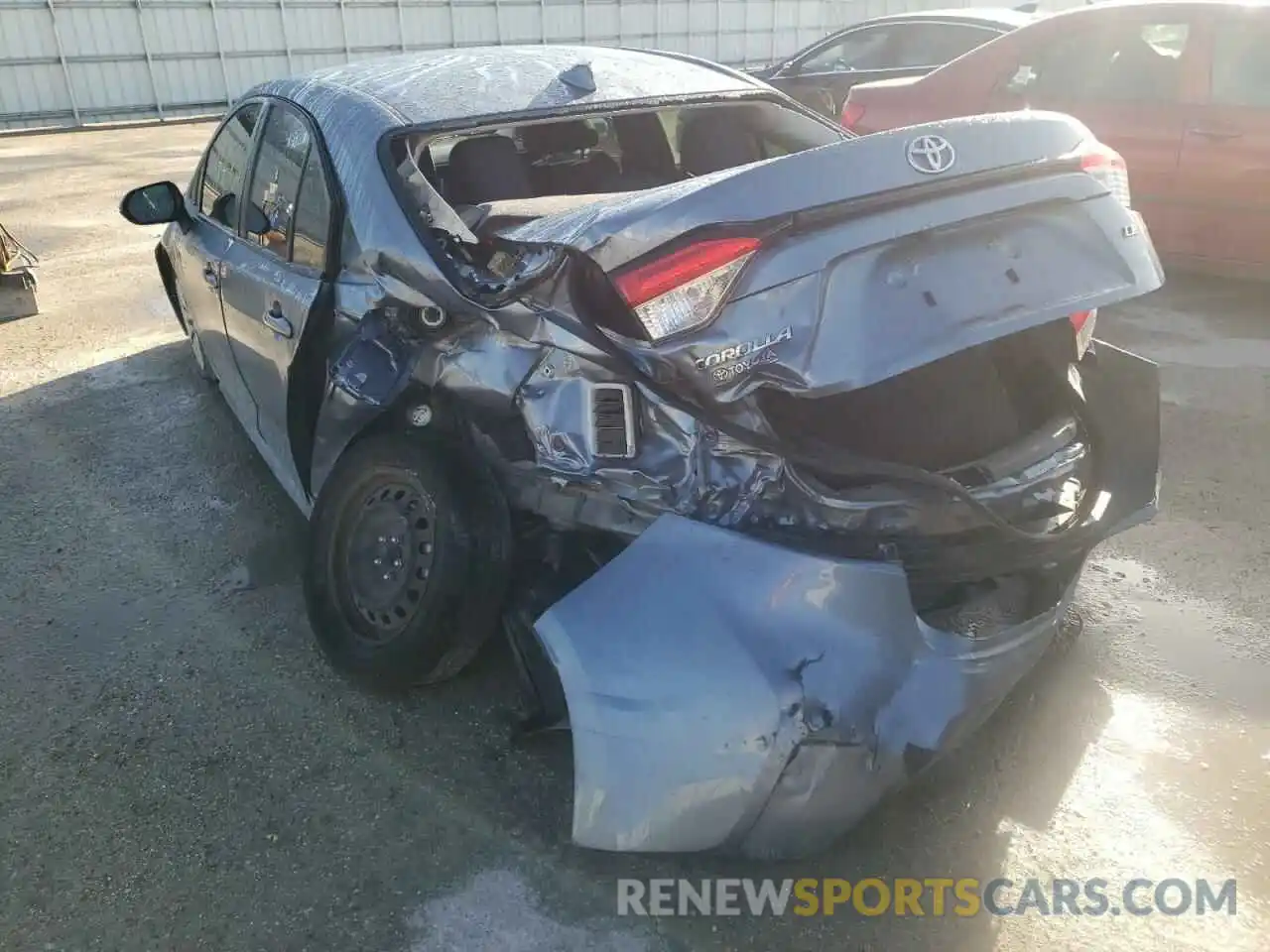 9 Photograph of a damaged car JTDEPRAE5LJ067188 TOYOTA COROLLA 2020