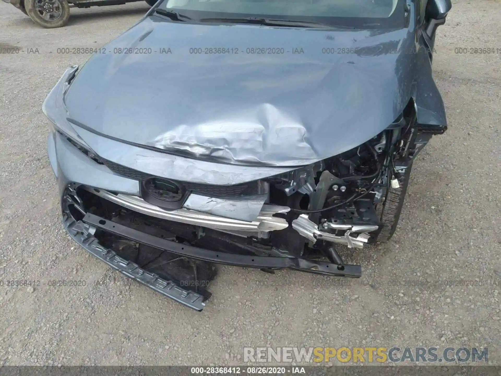 6 Photograph of a damaged car JTDEPRAE5LJ067997 TOYOTA COROLLA 2020