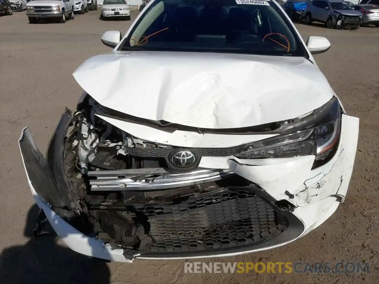 9 Photograph of a damaged car JTDEPRAE5LJ069281 TOYOTA COROLLA 2020