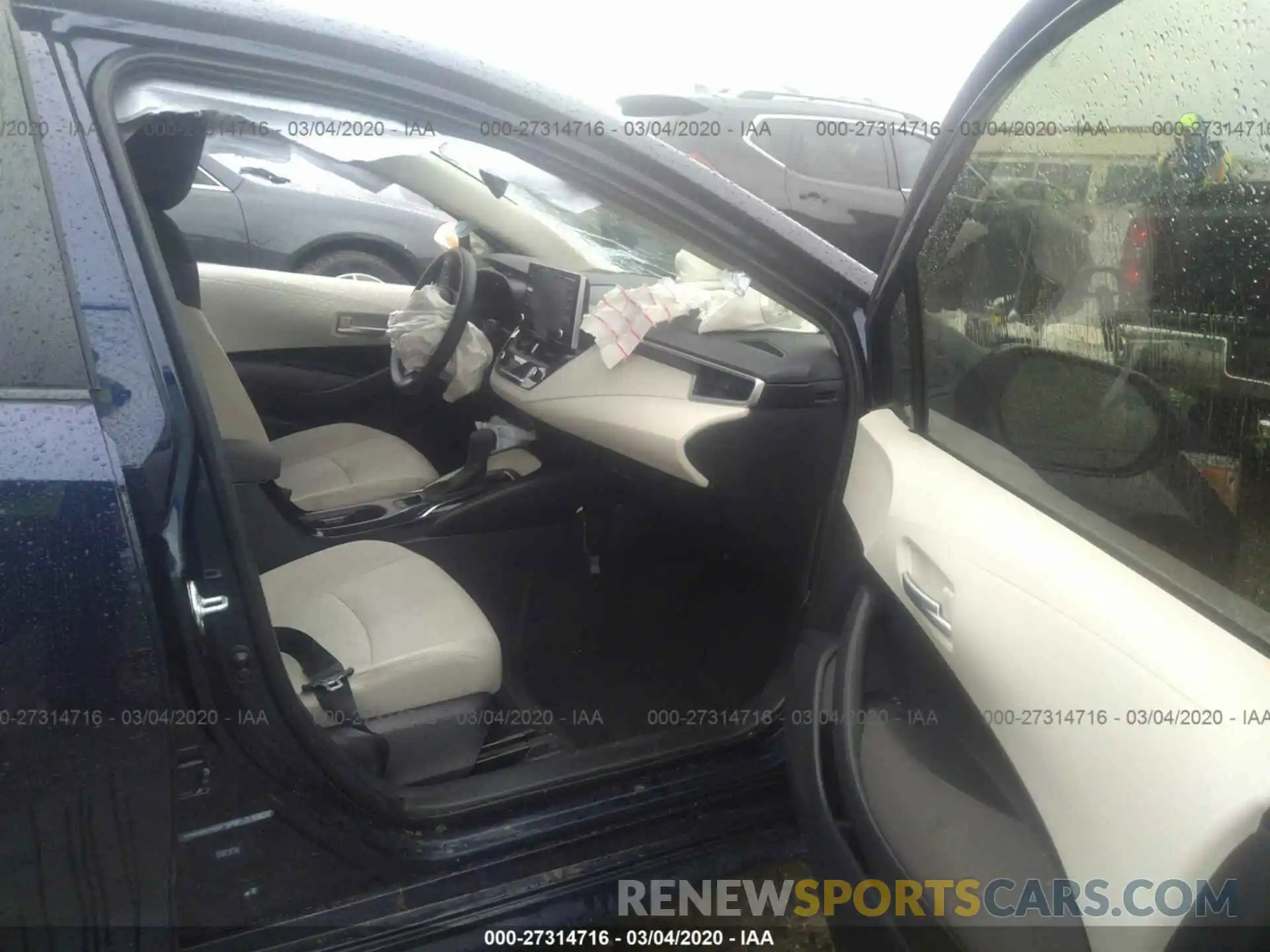 5 Photograph of a damaged car JTDEPRAE5LJ069362 TOYOTA COROLLA 2020