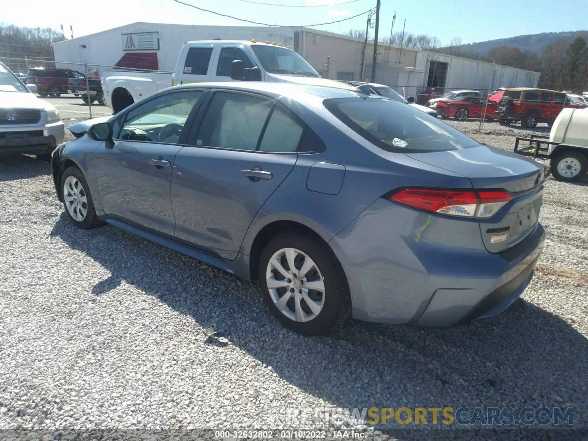 3 Photograph of a damaged car JTDEPRAE5LJ069541 TOYOTA COROLLA 2020