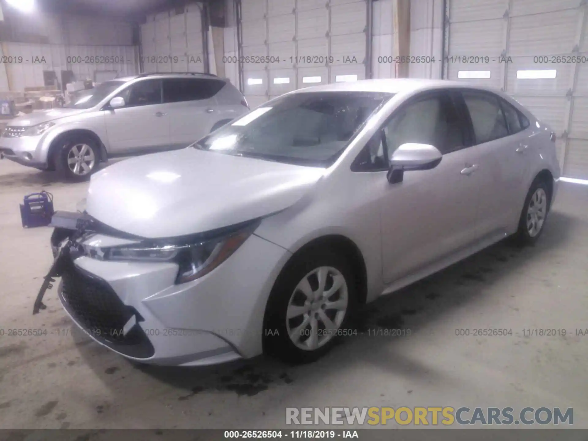 2 Photograph of a damaged car JTDEPRAE5LJ071760 TOYOTA COROLLA 2020