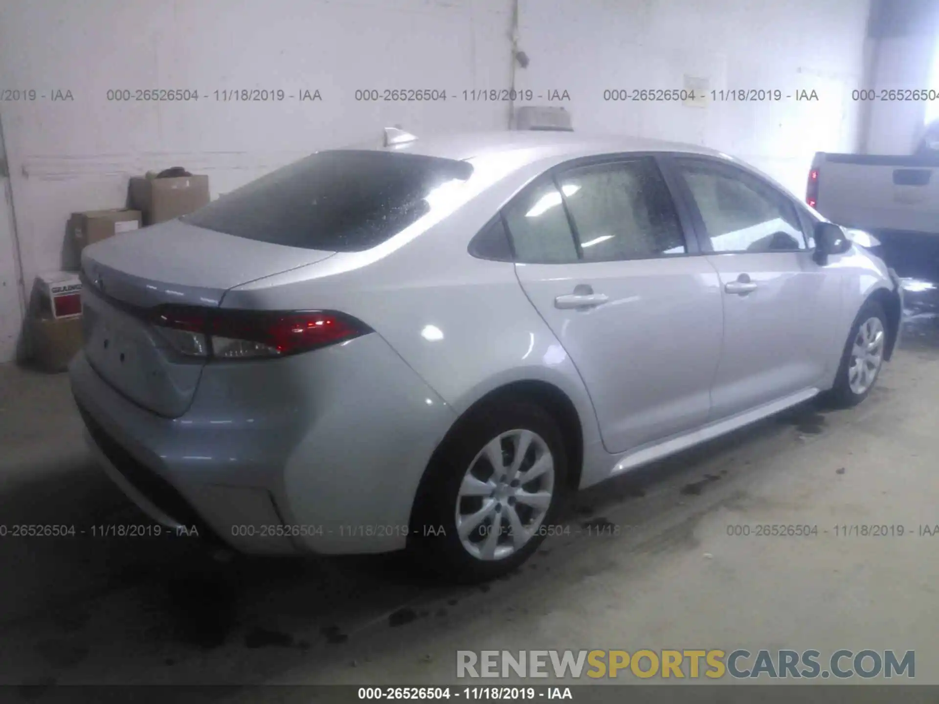 4 Photograph of a damaged car JTDEPRAE5LJ071760 TOYOTA COROLLA 2020