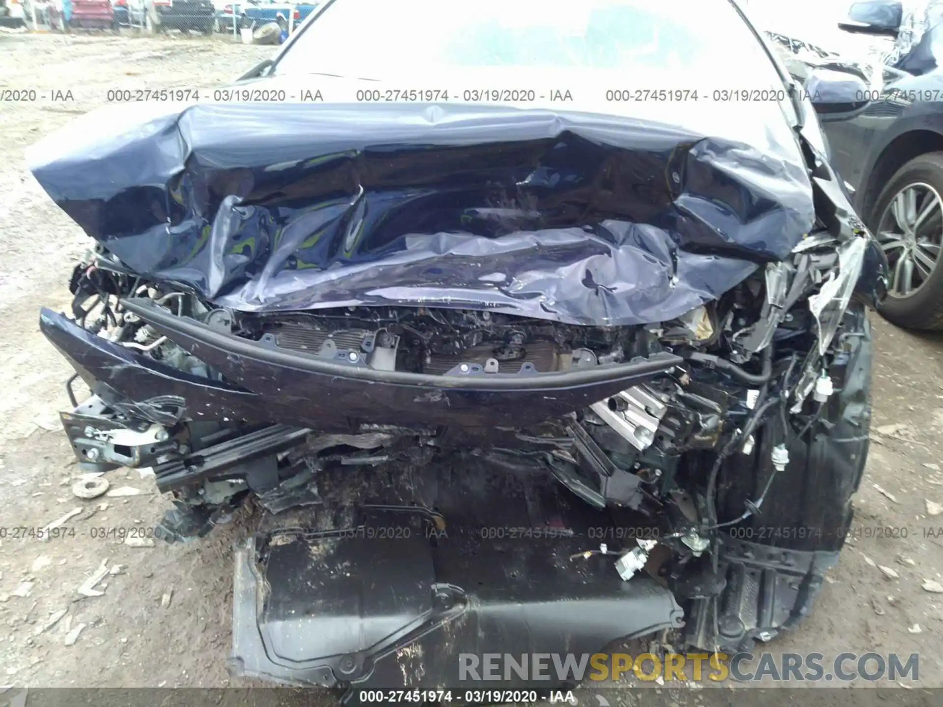 6 Фотография поврежденного автомобиля JTDEPRAE5LJ073931 TOYOTA COROLLA 2020
